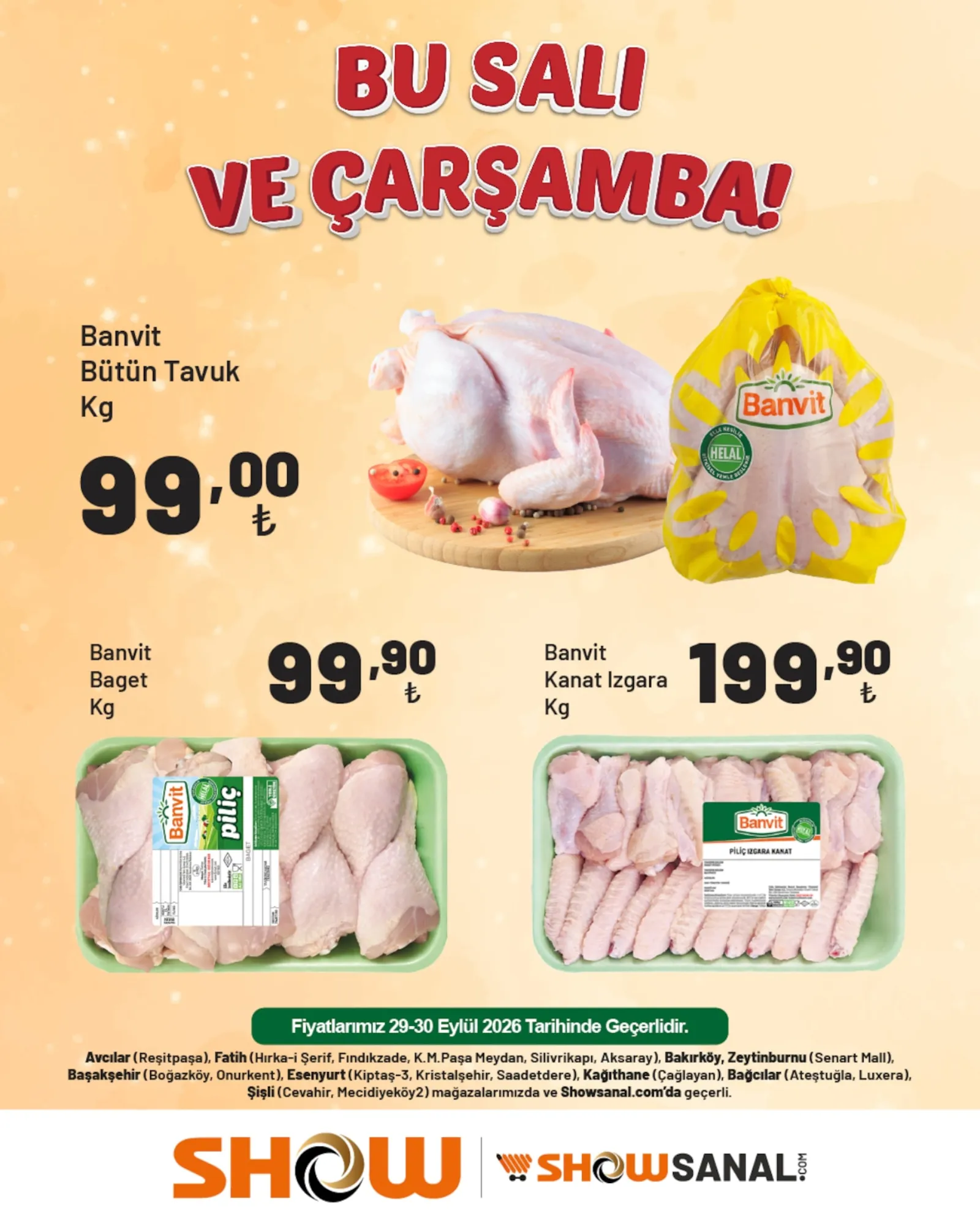 Show Market broşürü sayfa 1