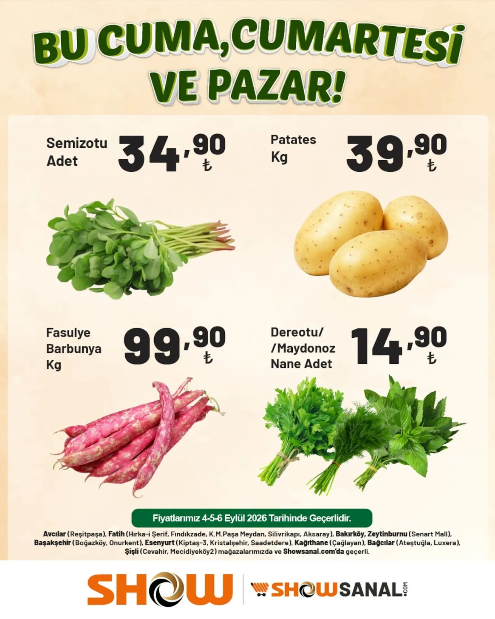 Show Market broşürü sayfa 2