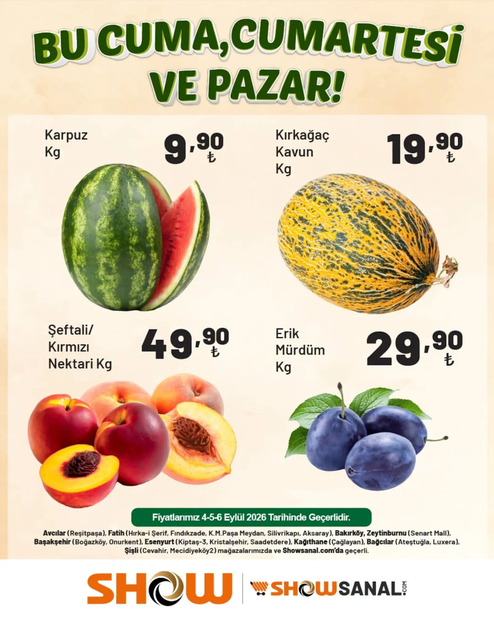 Show Market broşürü sayfa 3