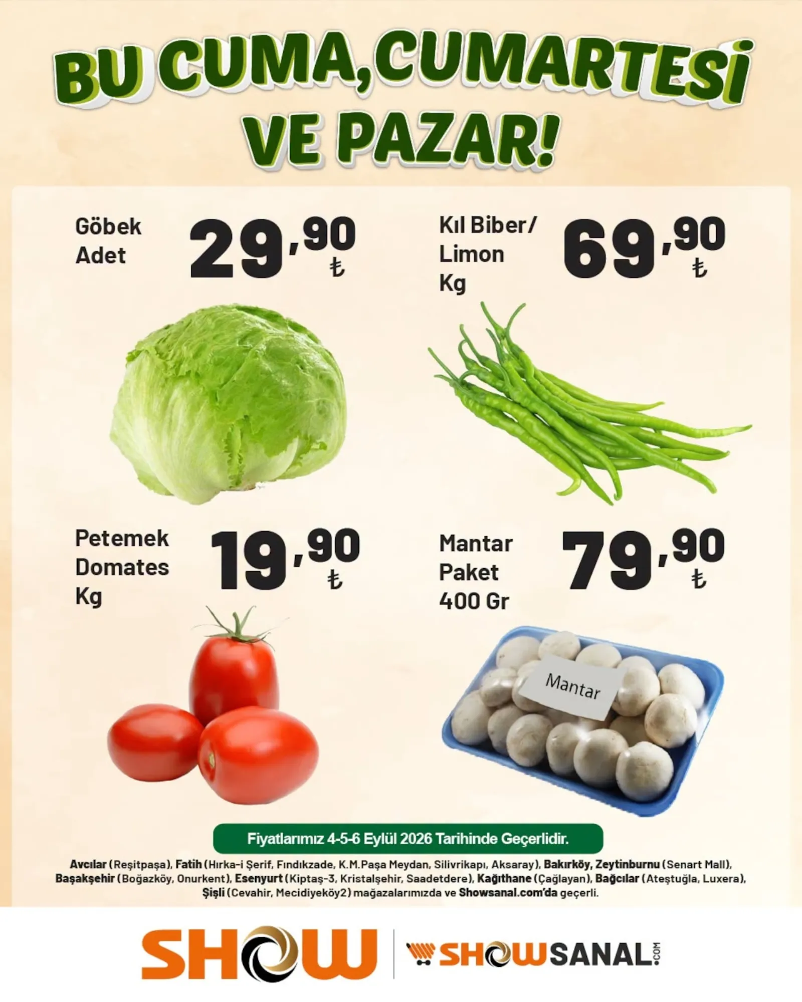 Show Market broşürü sayfa 6