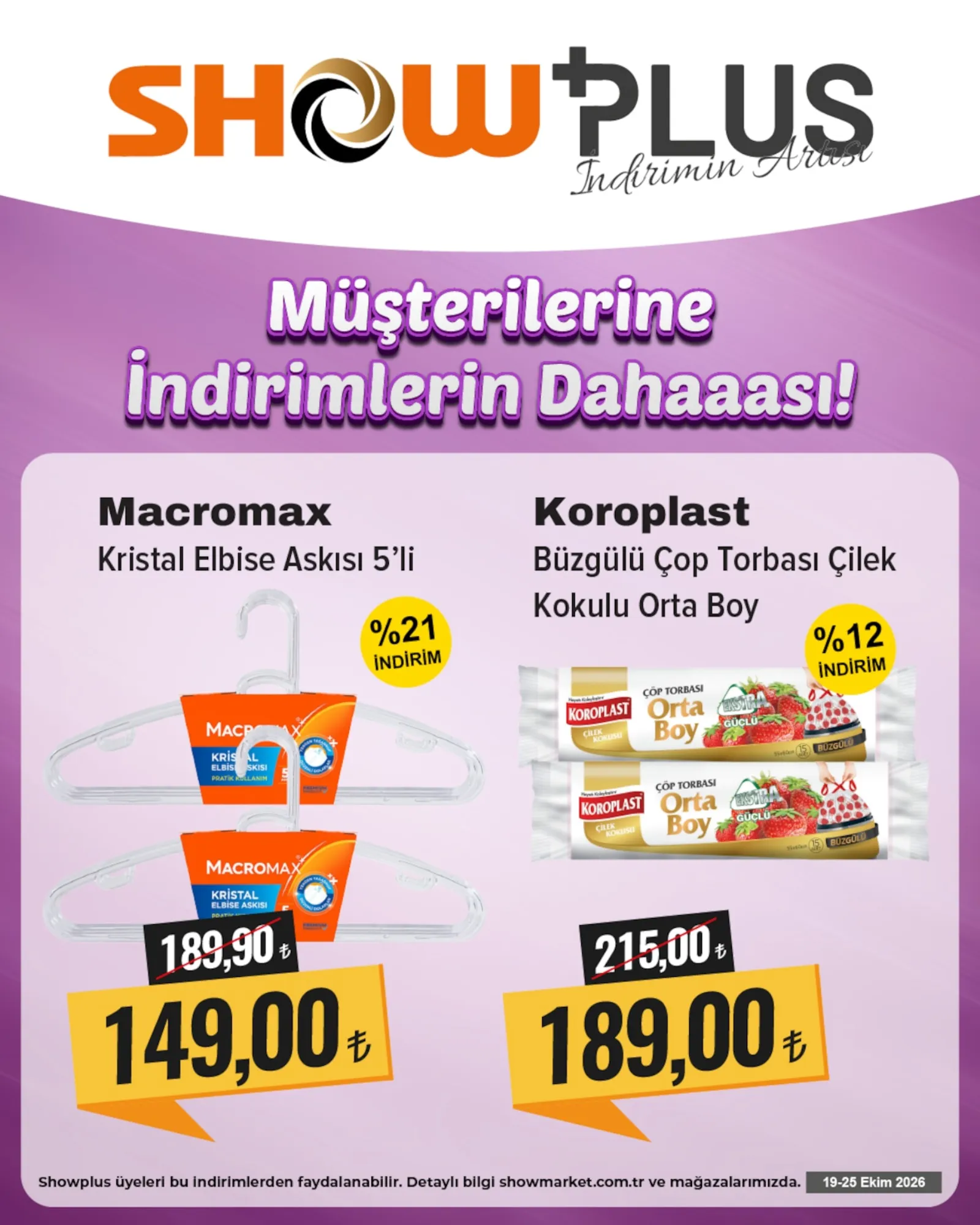 Show Market broşürü sayfa 3
