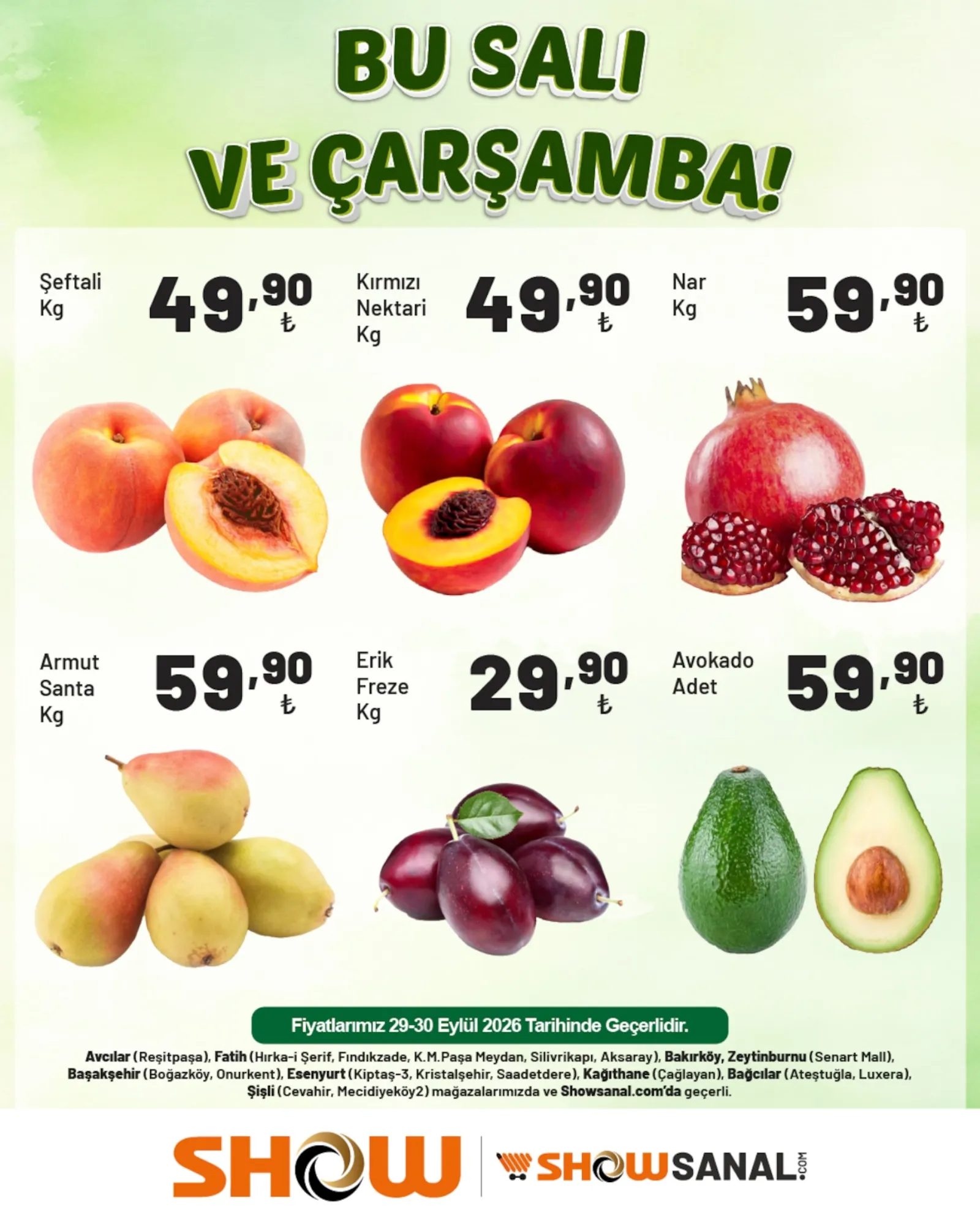 Show Market broşürü sayfa 3