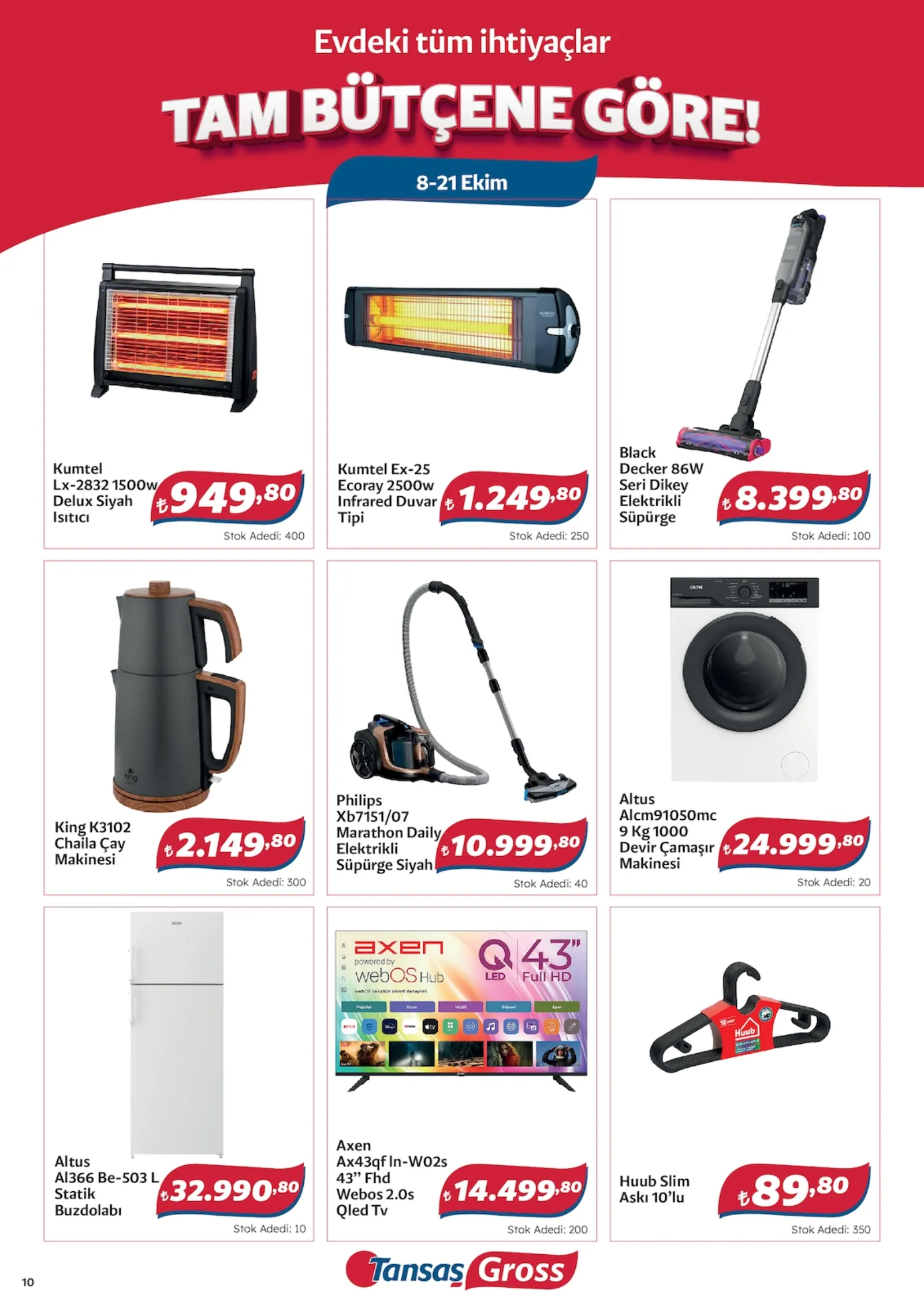Tansaş Gross broşürü sayfa 10