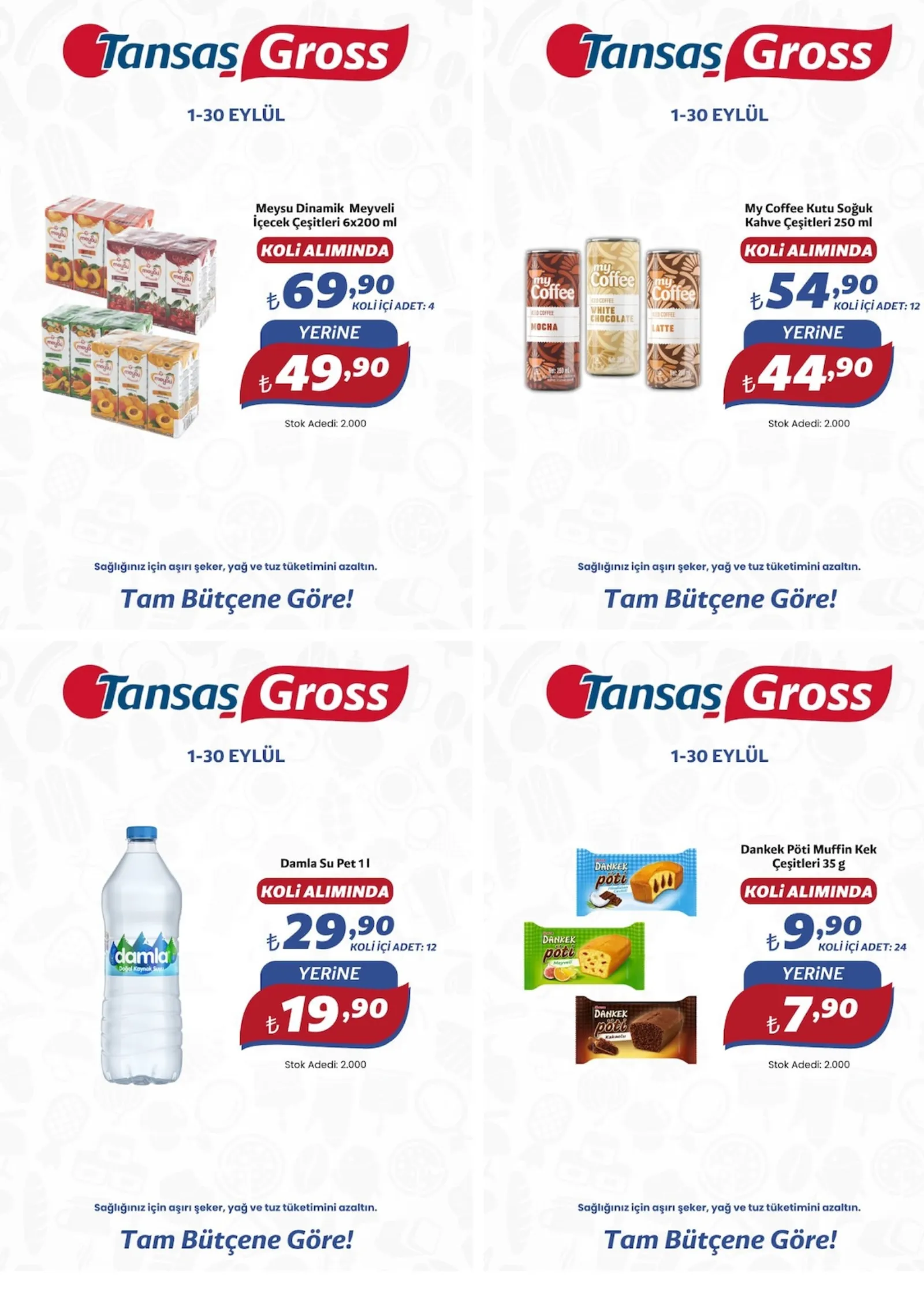 Tansaş Gross broşürü