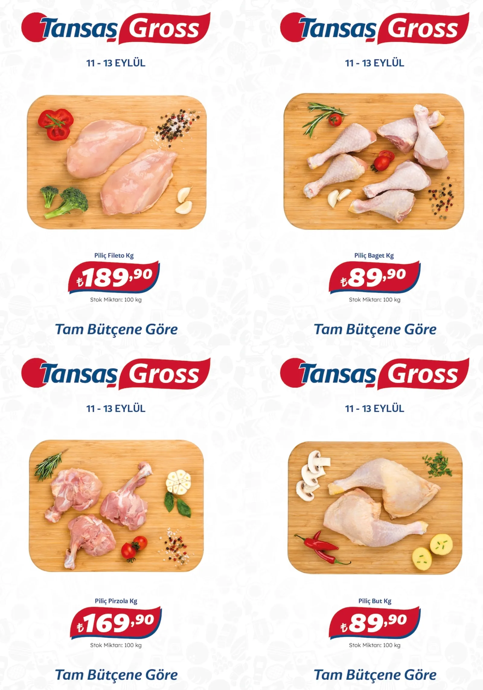 Tansaş Gross broşürü sayfa 1