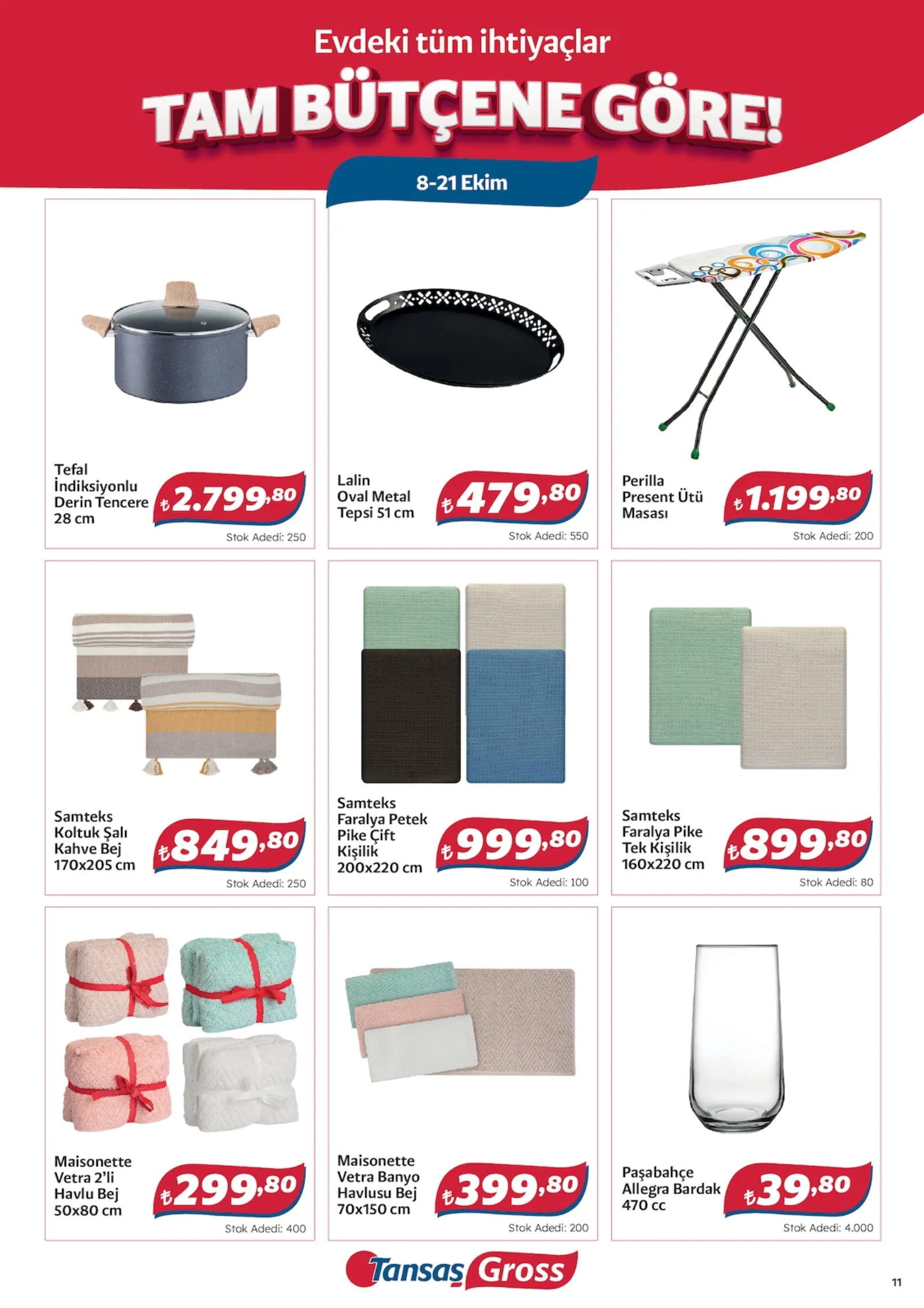 Tansaş Gross broşürü sayfa 11