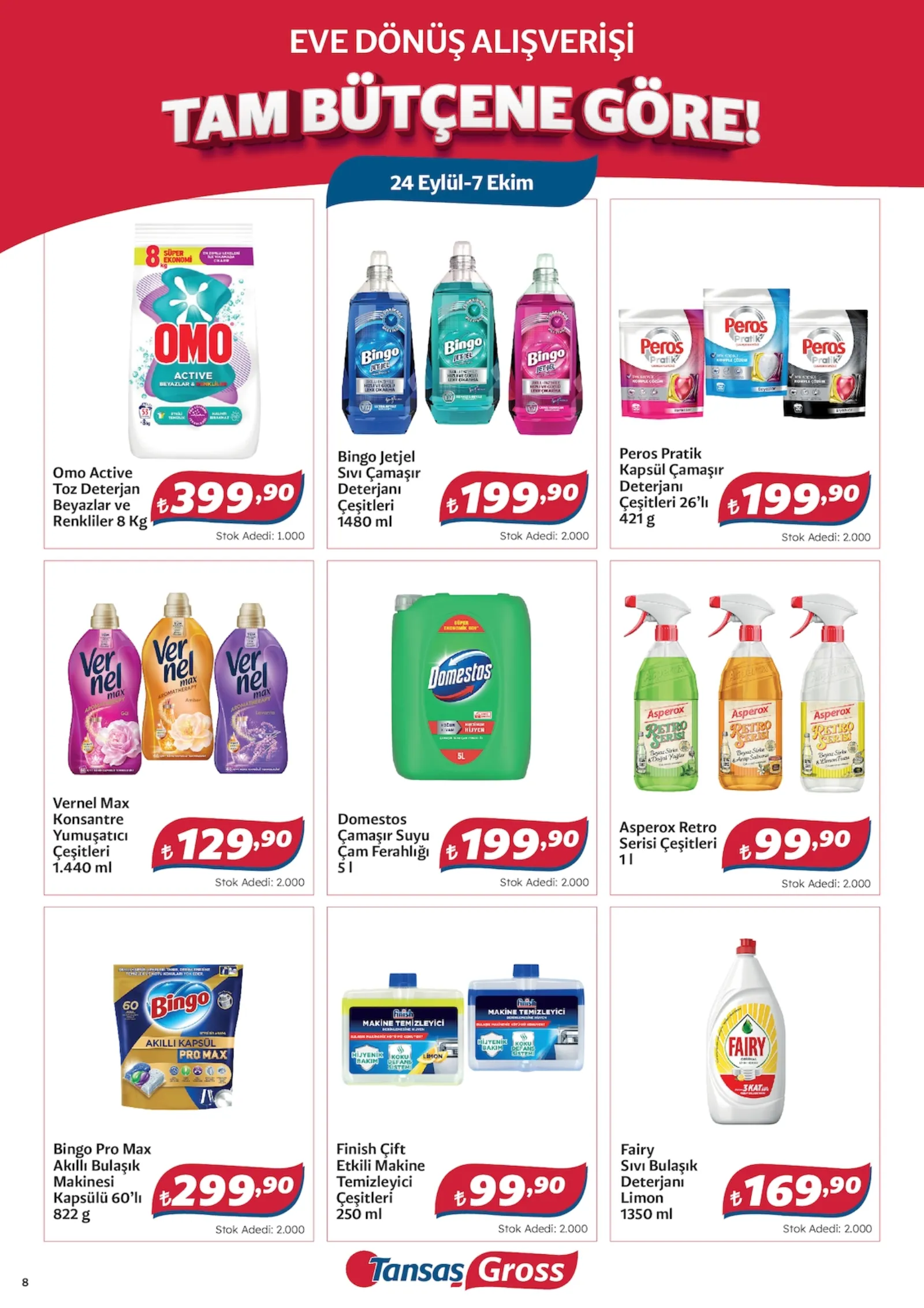 Tansaş Gross broşürü sayfa 8