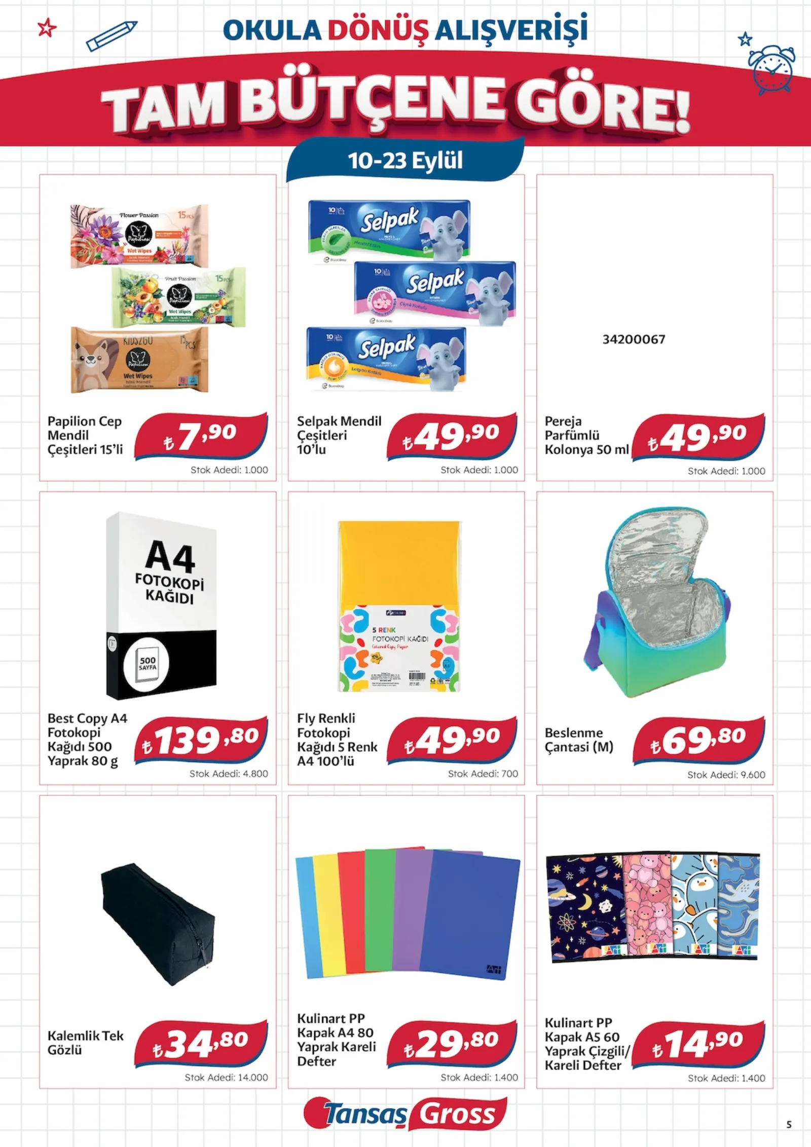 Tansaş Gross broşürü sayfa 5