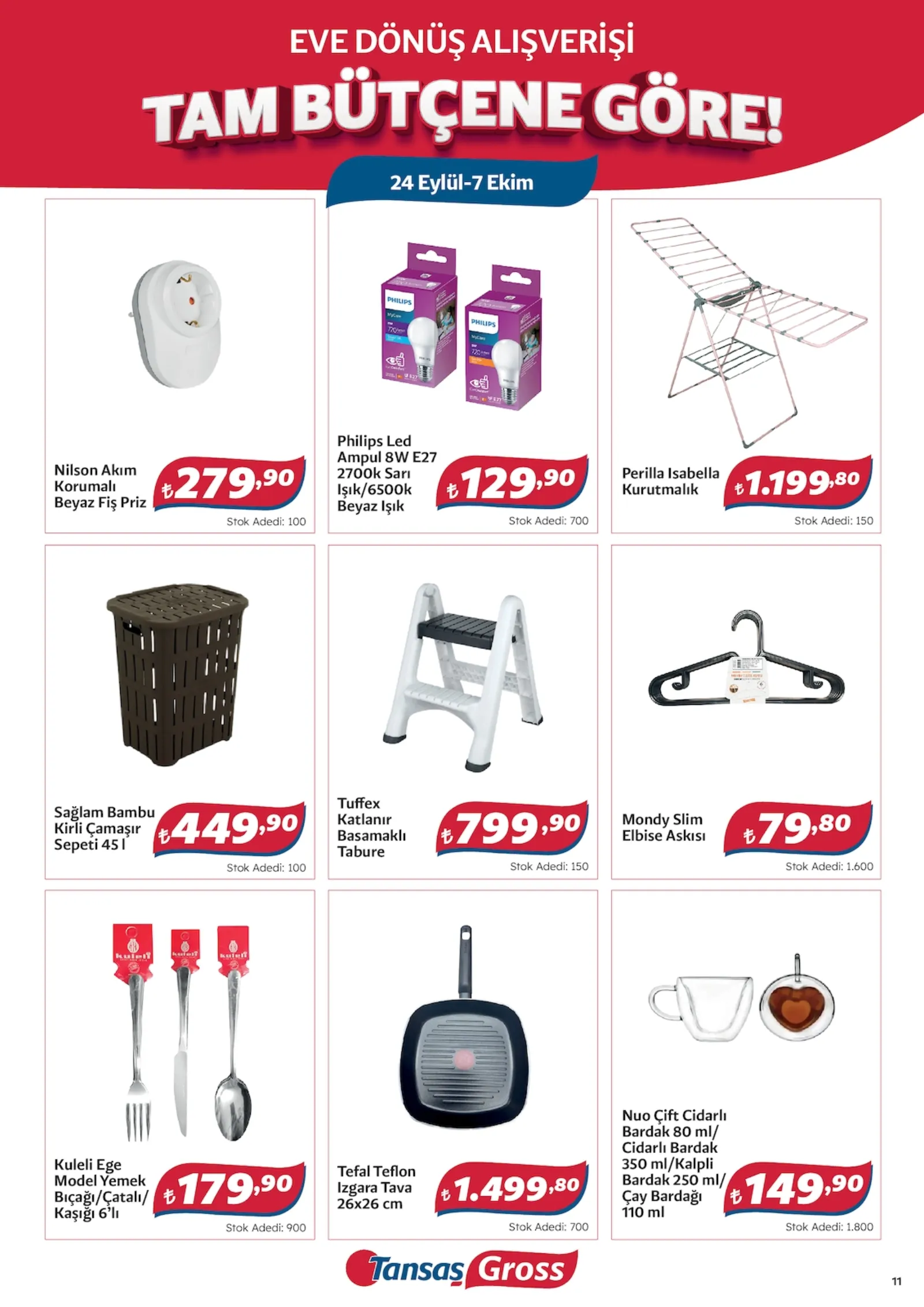 Tansaş Gross broşürü sayfa 11