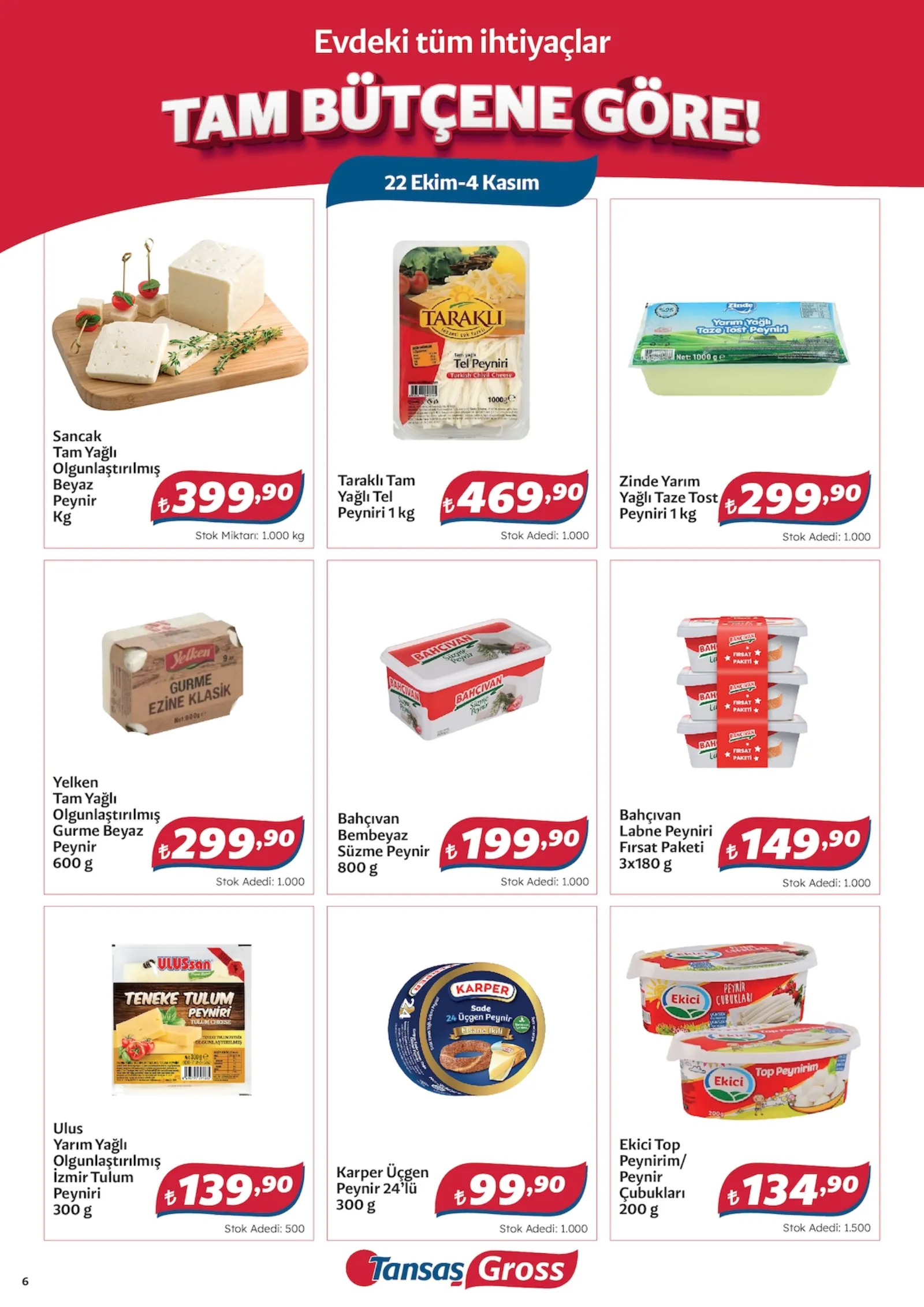 Tansaş Gross broşürü sayfa 6