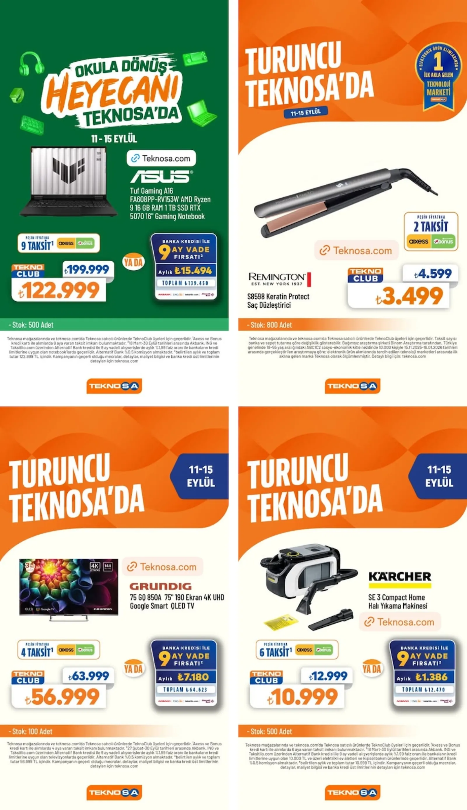 Teknosa broşürü sayfa 2
