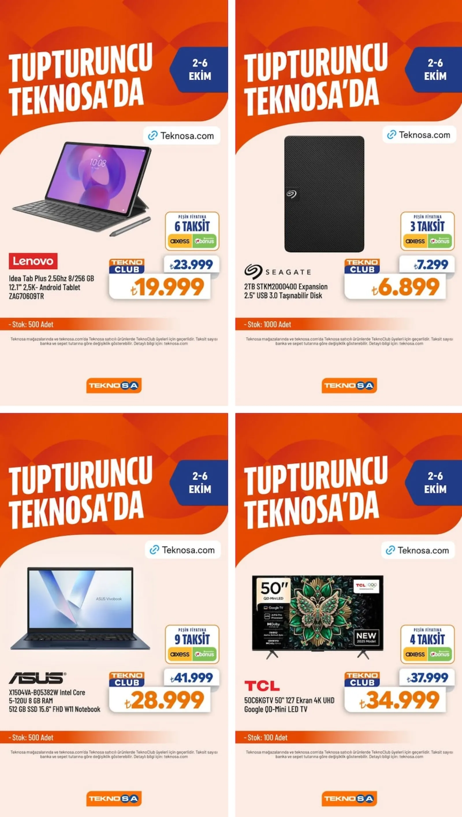 Teknosa broşürü sayfa 2
