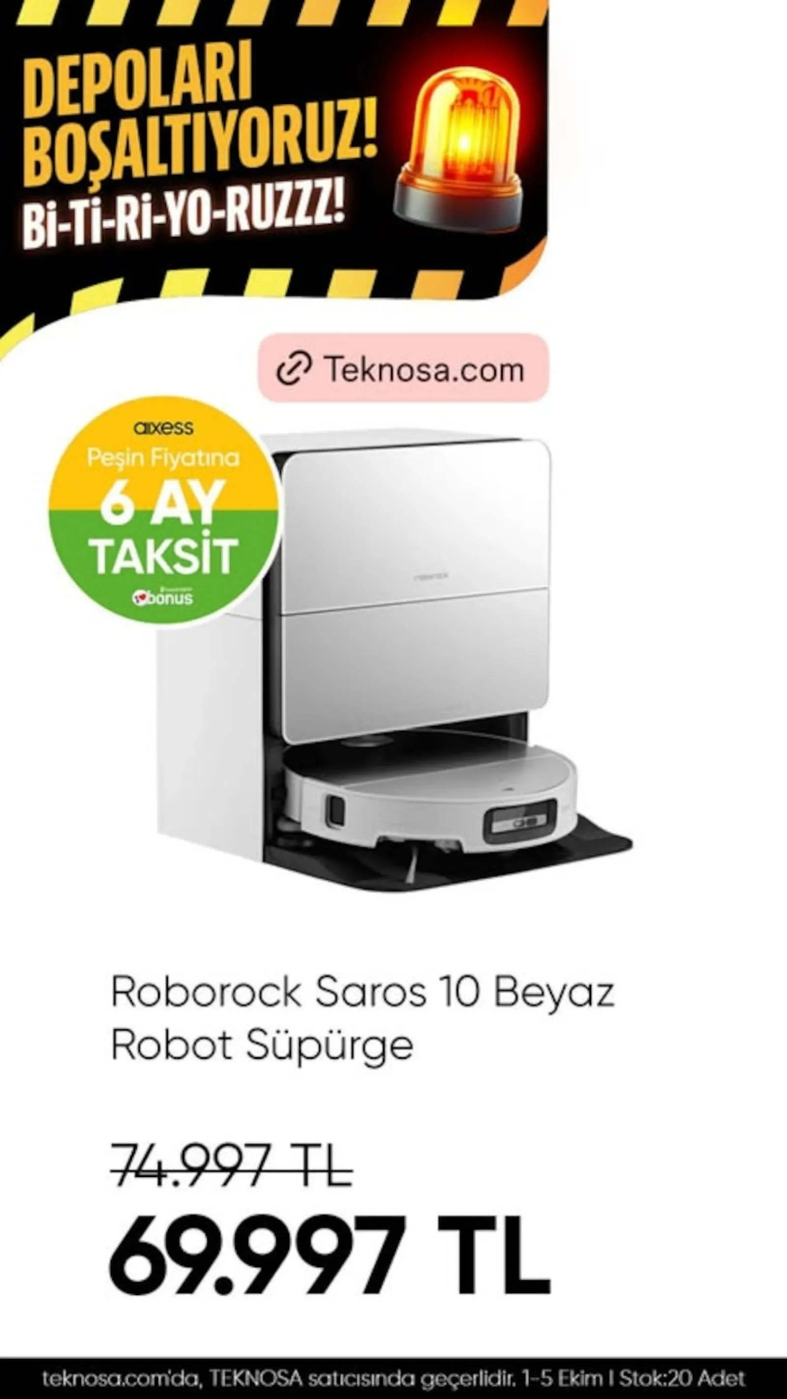 Teknosa broşürü sayfa 1