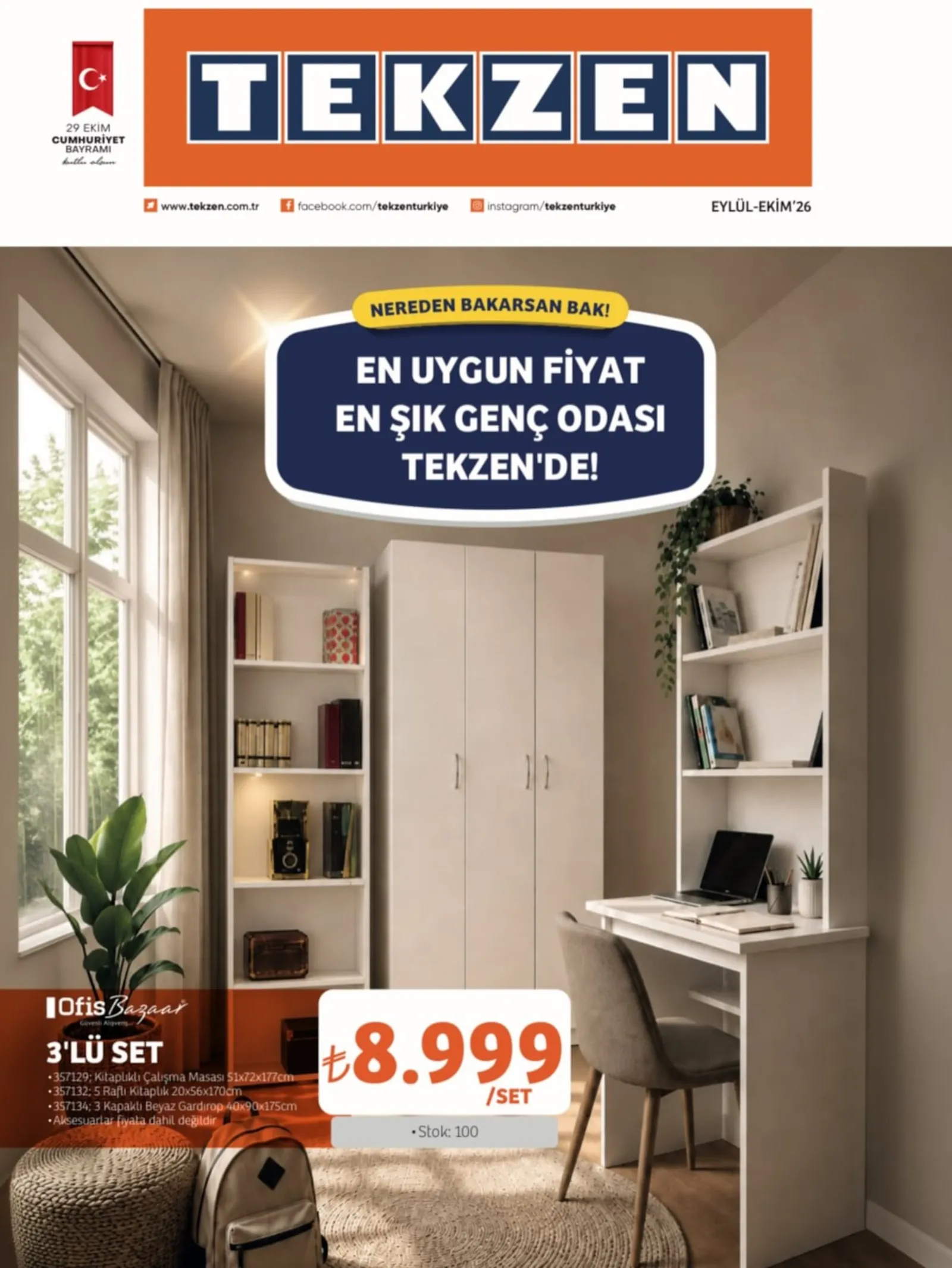 Tekzen broşürü sayfa 1