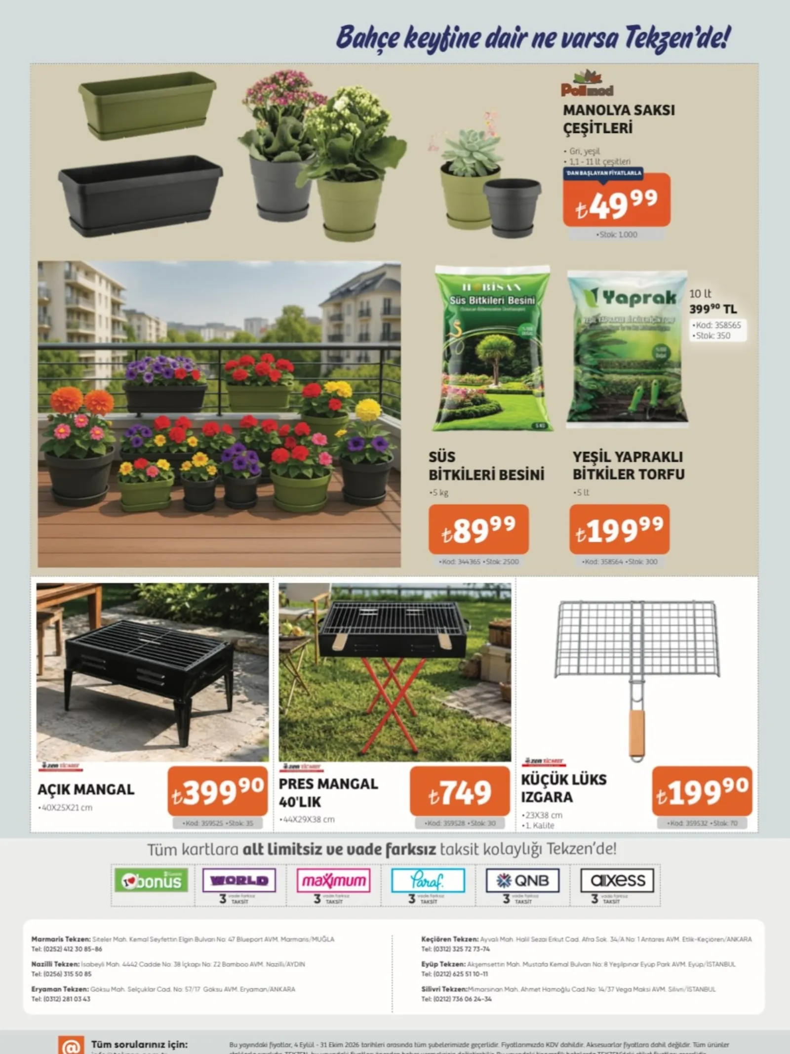 Tekzen broşürü sayfa 16