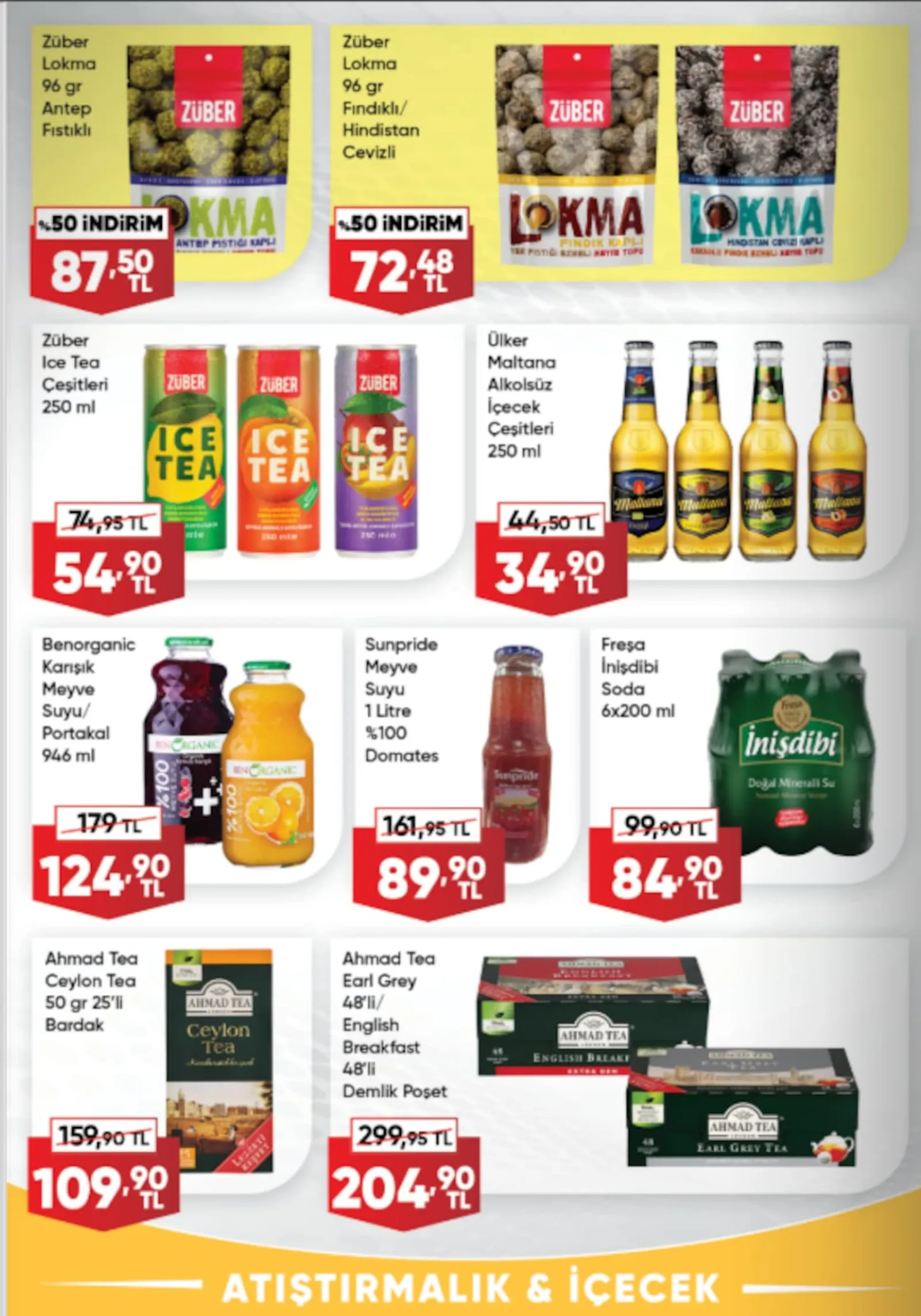 Üçler Market broşürü sayfa 16