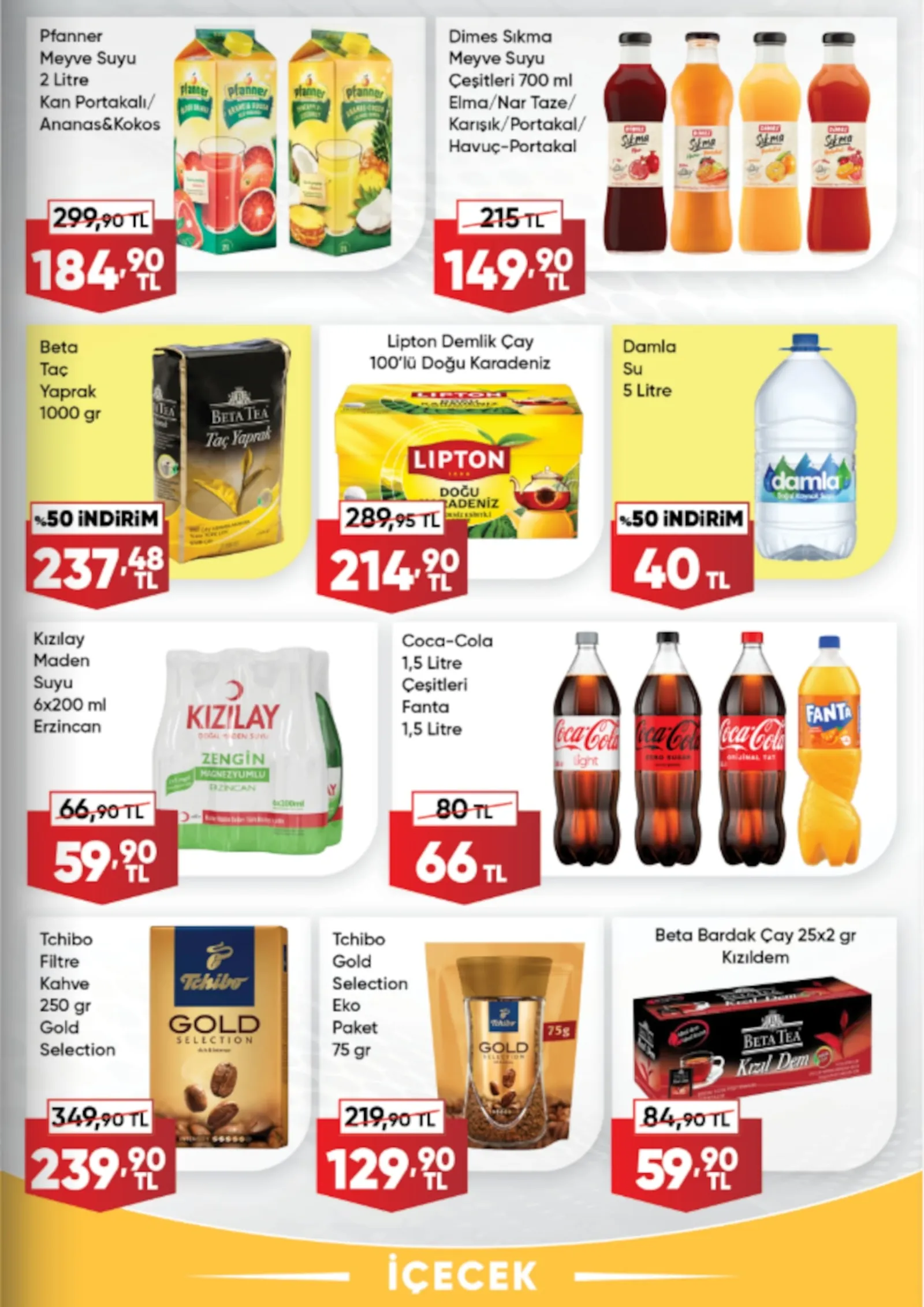 Üçler Market broşürü sayfa 17
