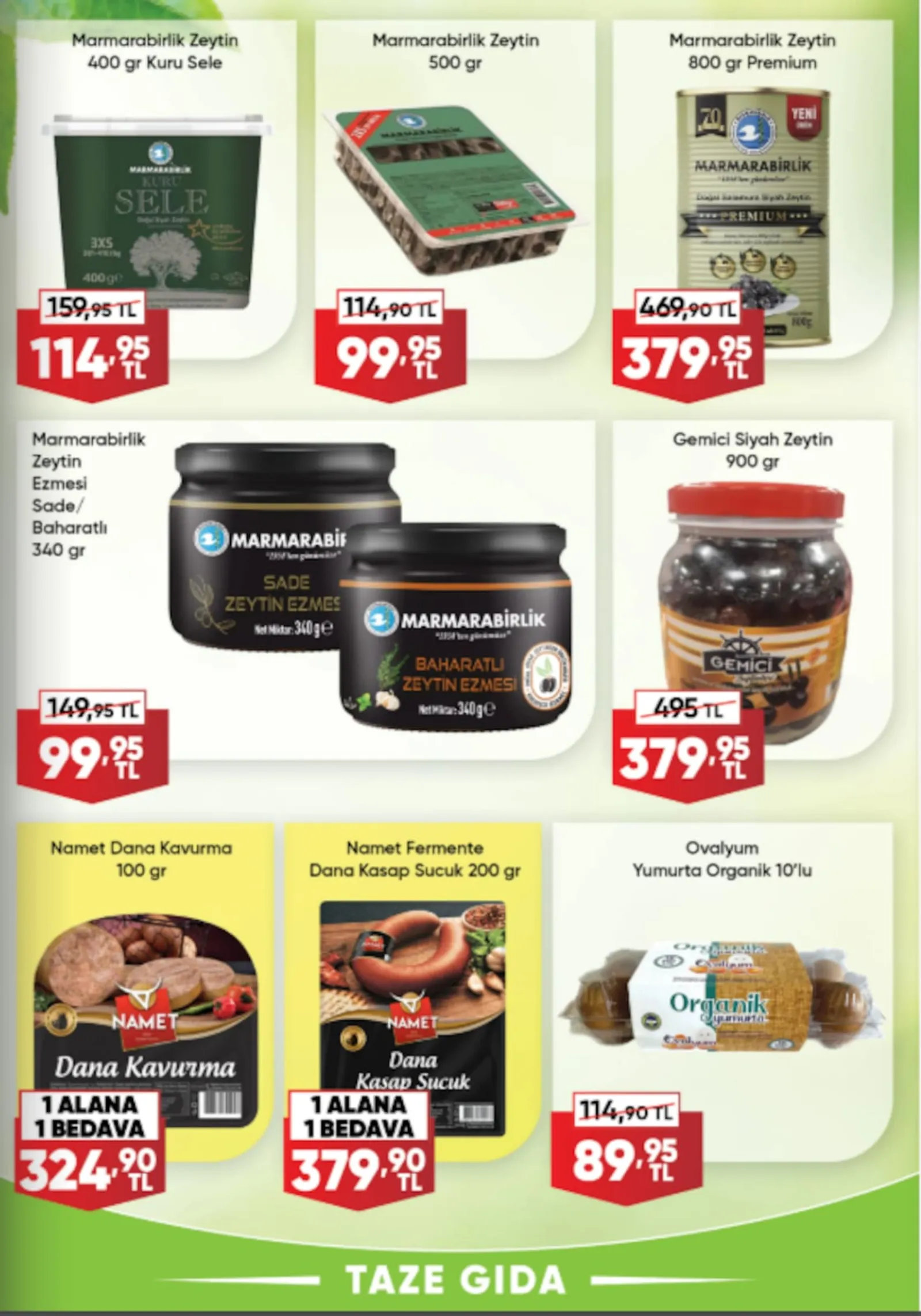 Üçler Market broşürü sayfa 9