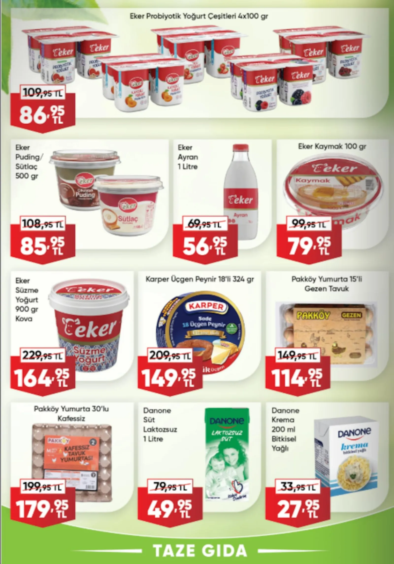 Üçler Market broşürü sayfa 8