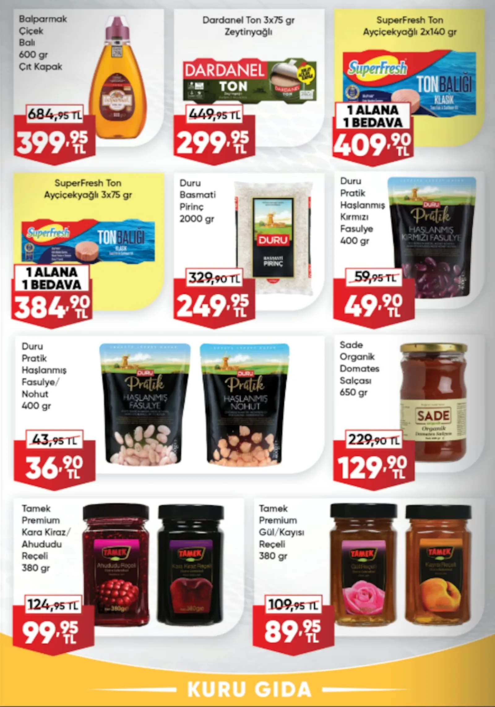 Üçler Market broşürü sayfa 12