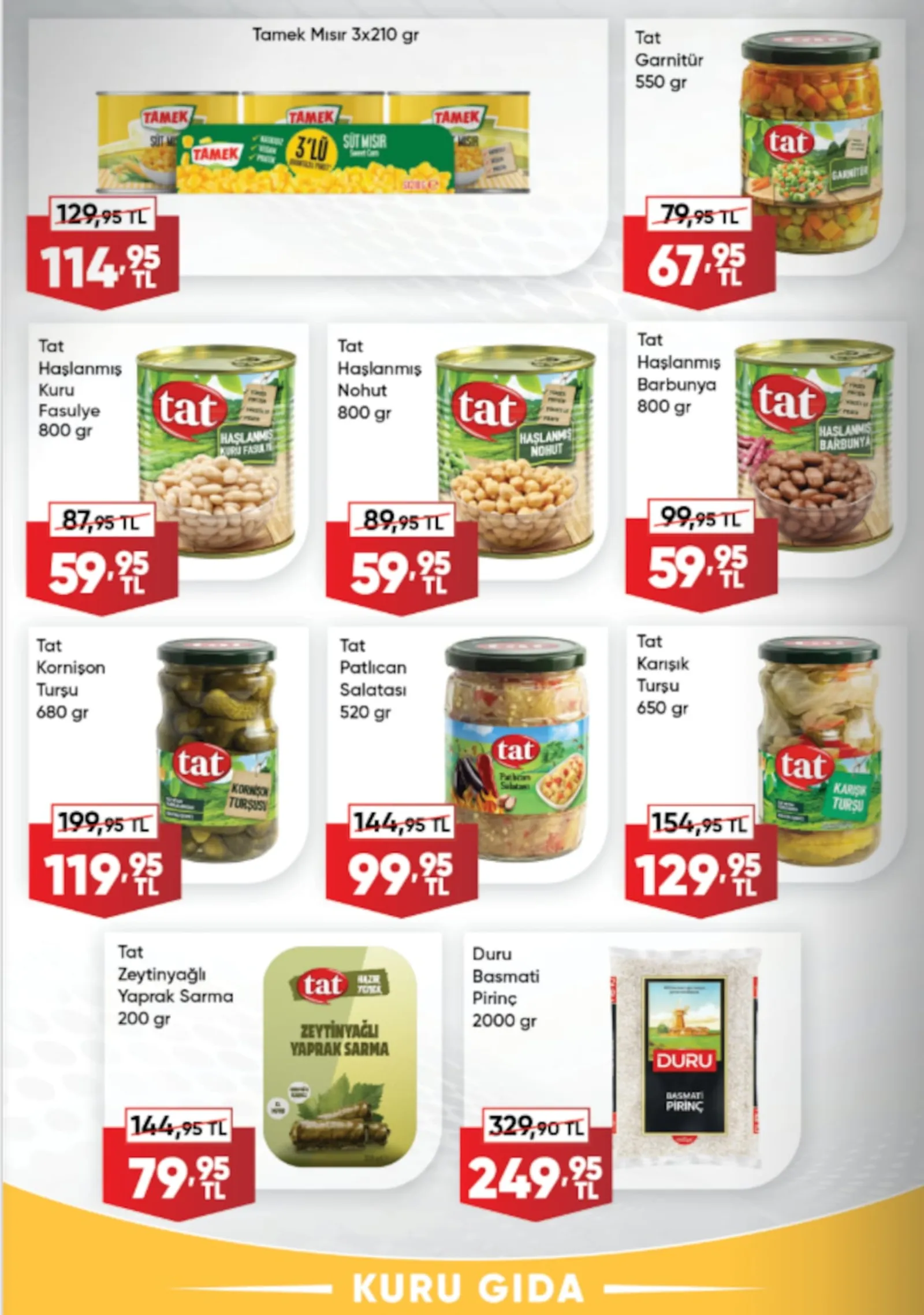 Üçler Market broşürü sayfa 12