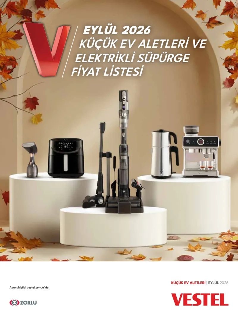 Vestel broşürü
