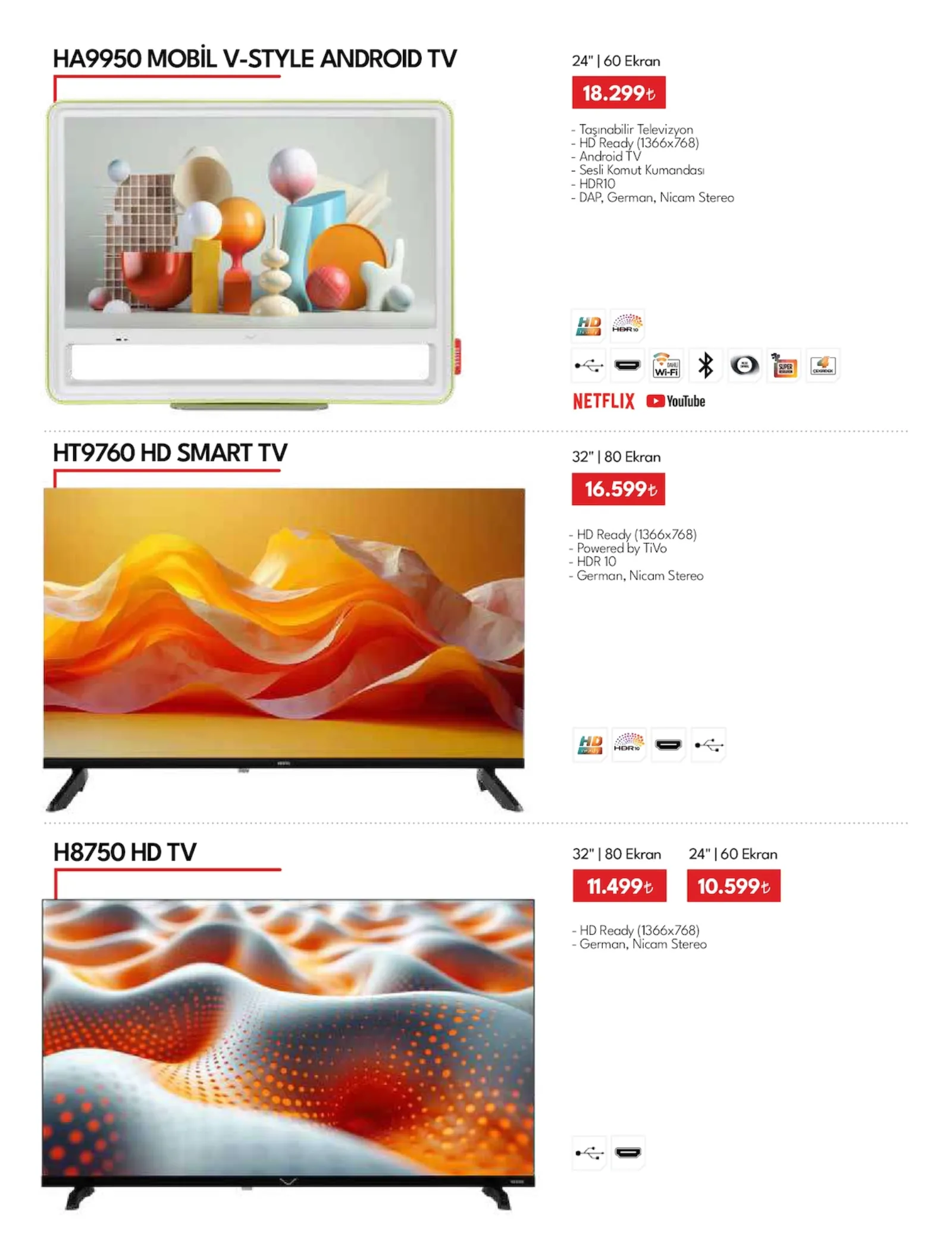 Vestel broşürü sayfa 18