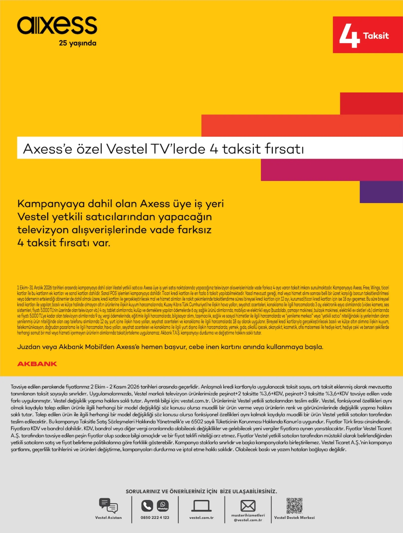 Vestel broşürü sayfa 20