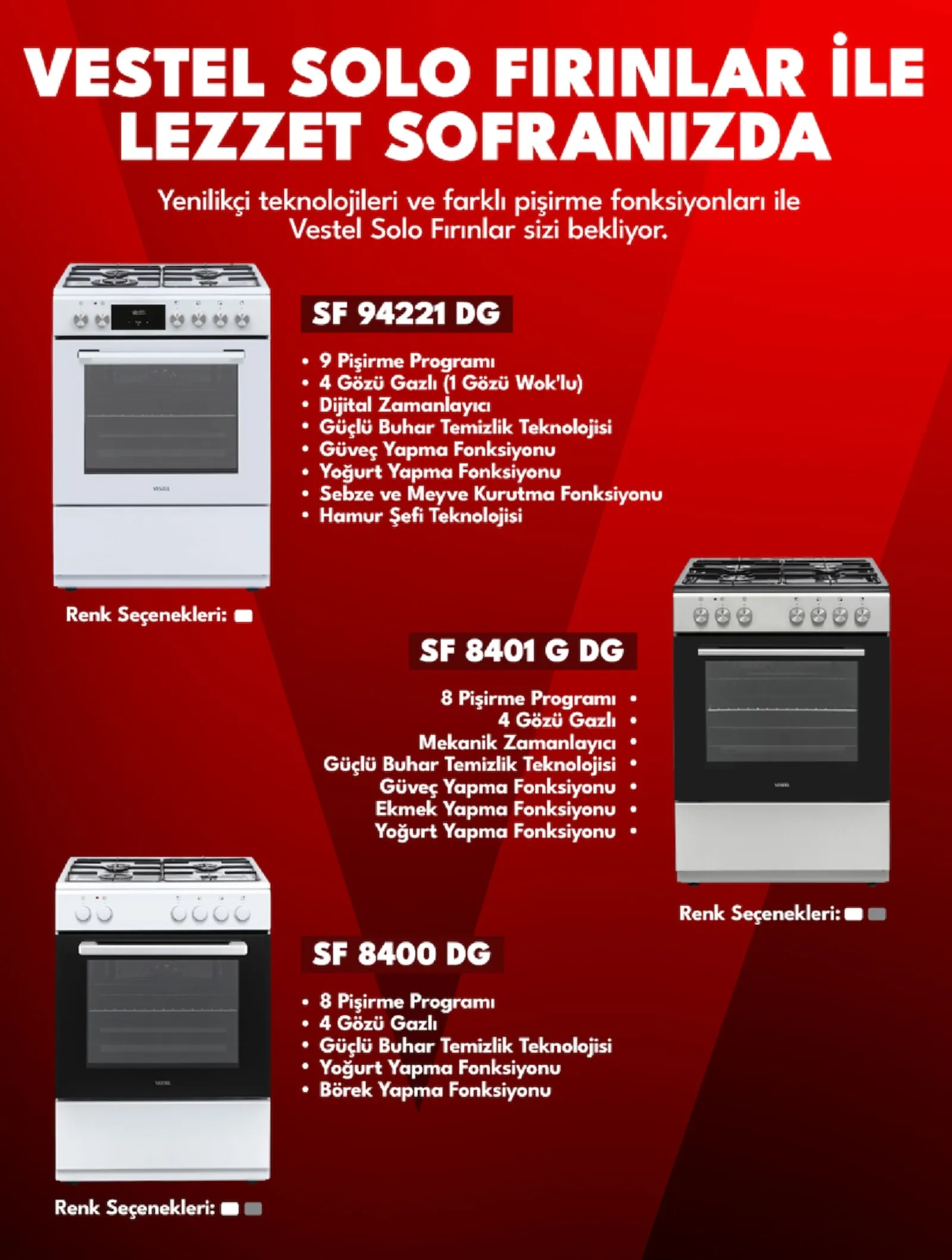 Vestel broşürü sayfa 10