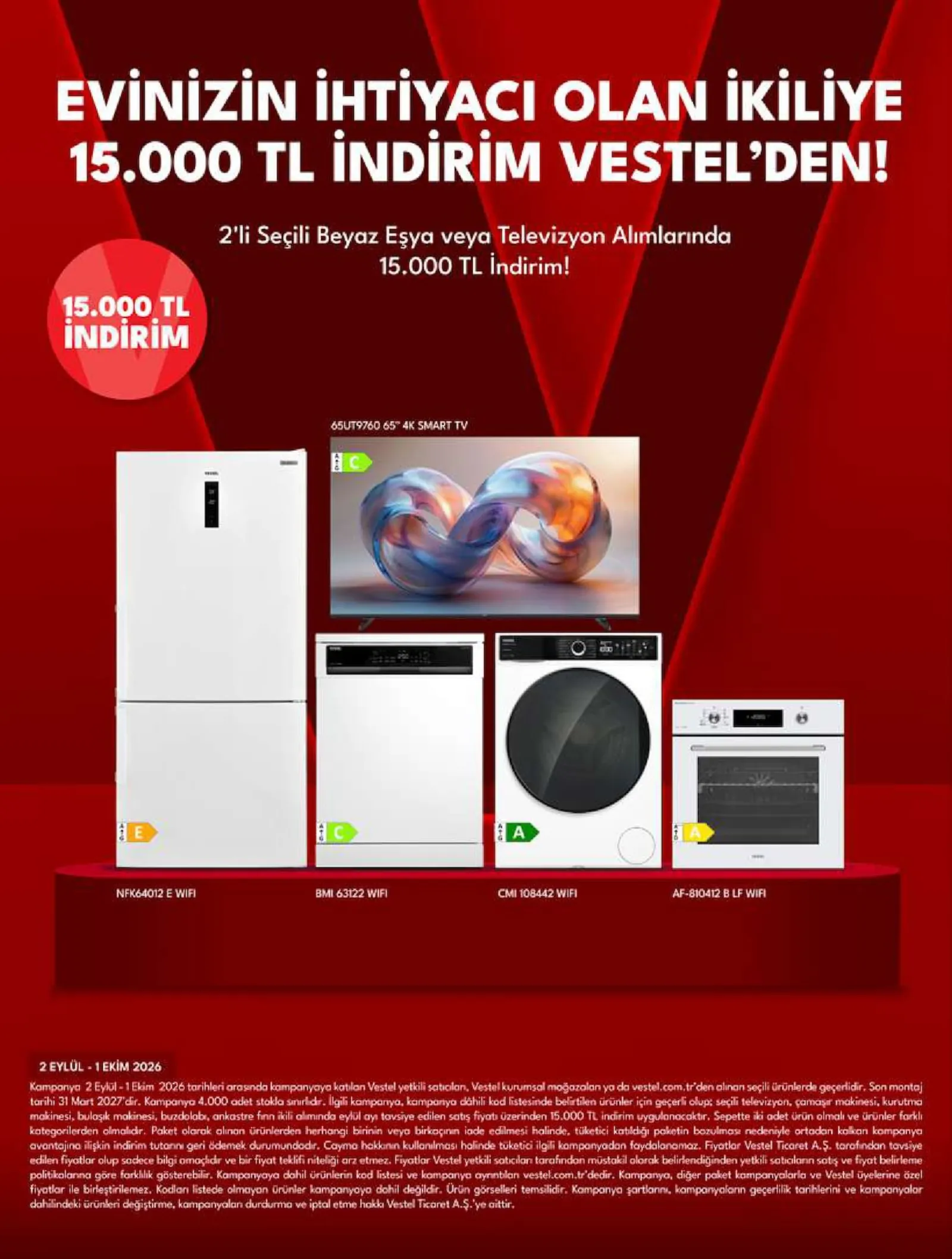 Vestel broşürü sayfa 13