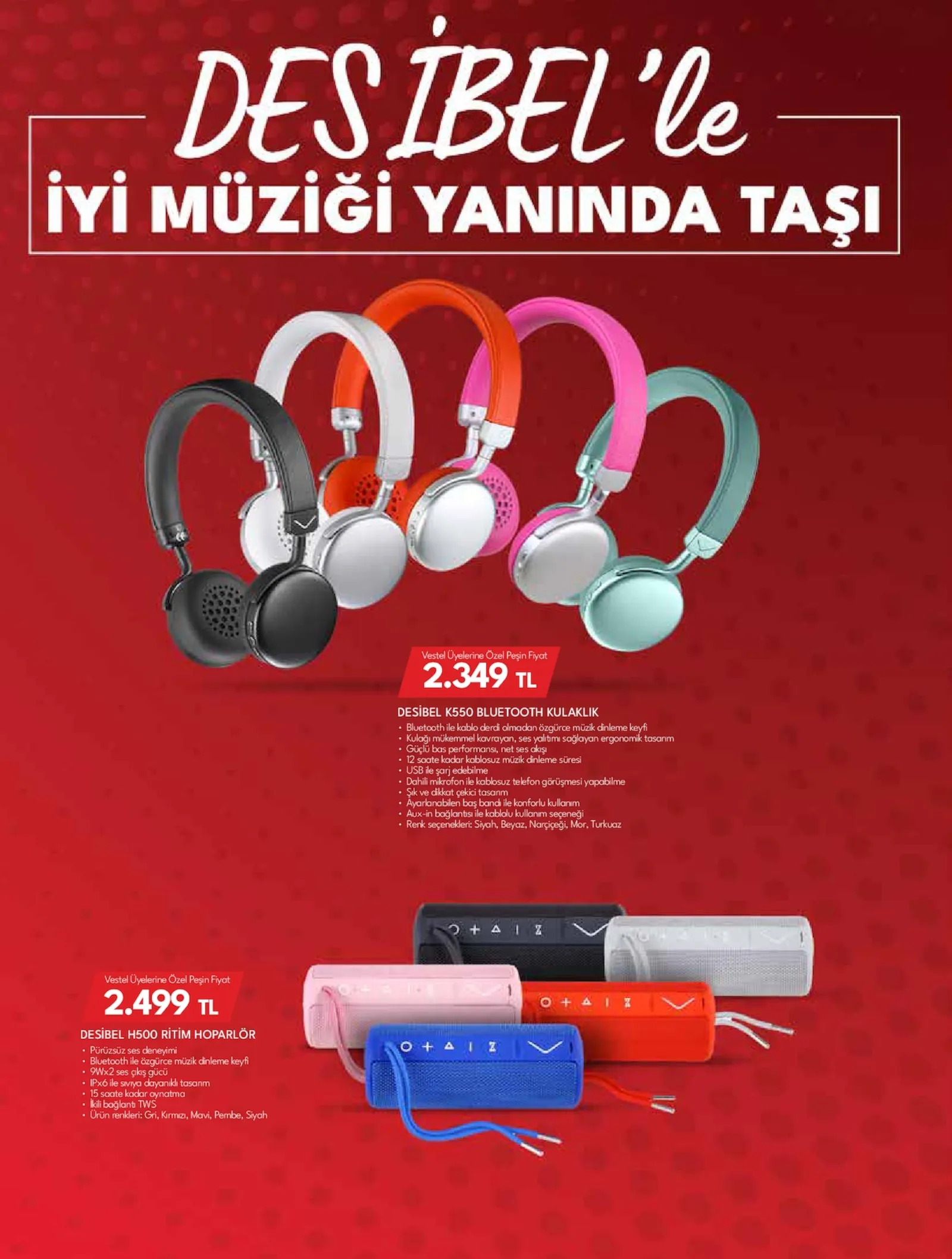 Vestel broşürü sayfa 6