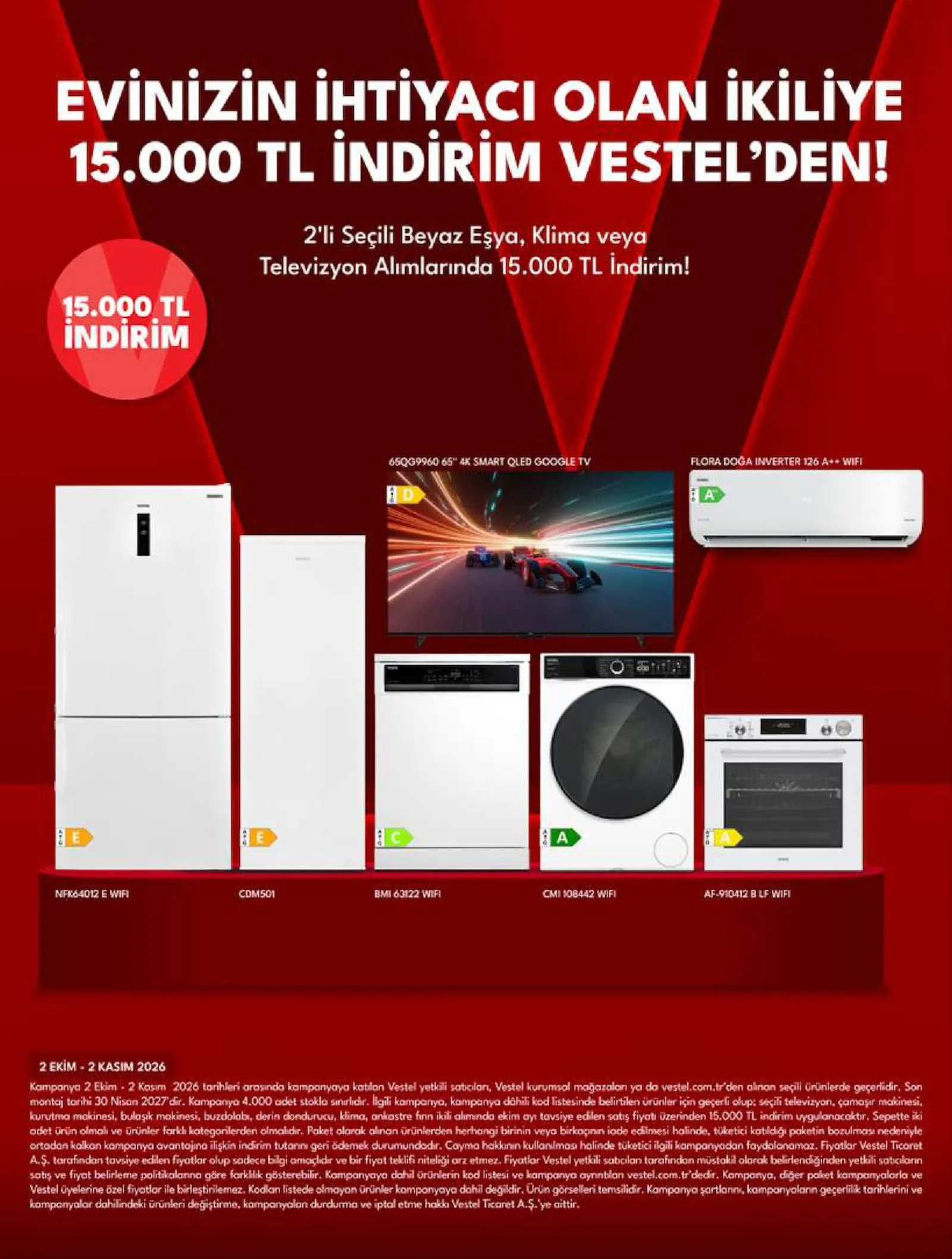 Vestel broşürü sayfa 13