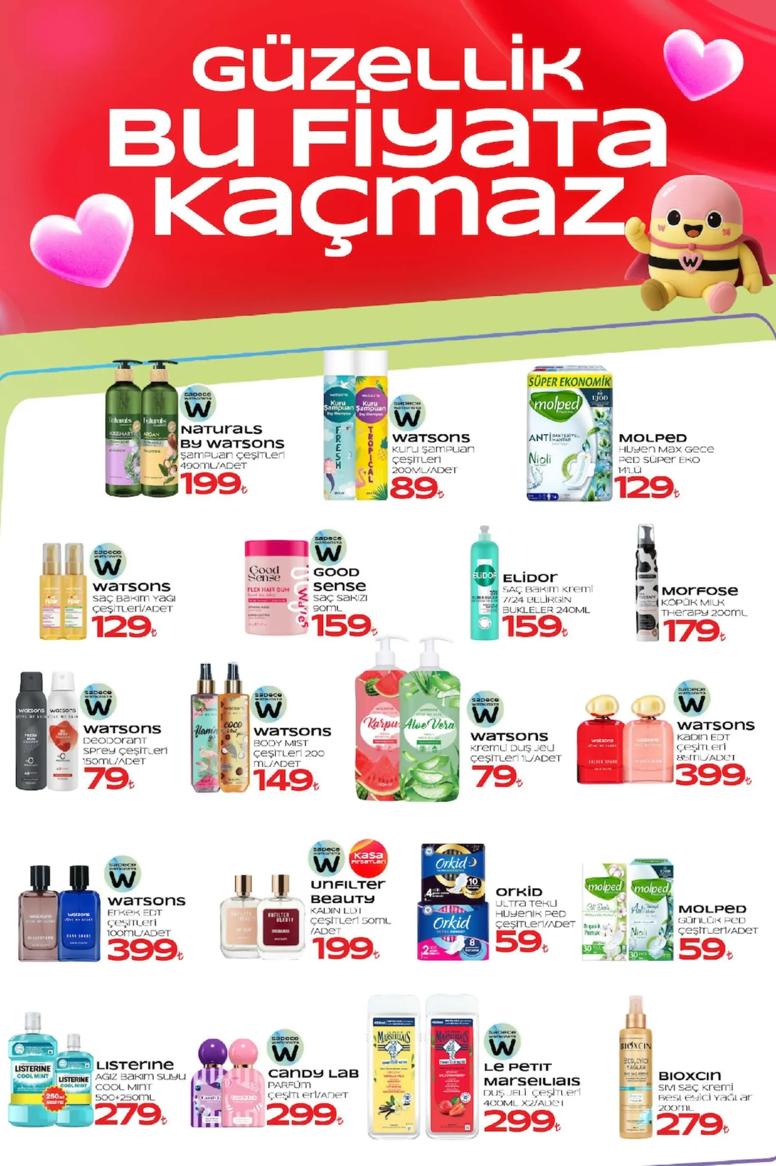 Watsons broşürü sayfa 9