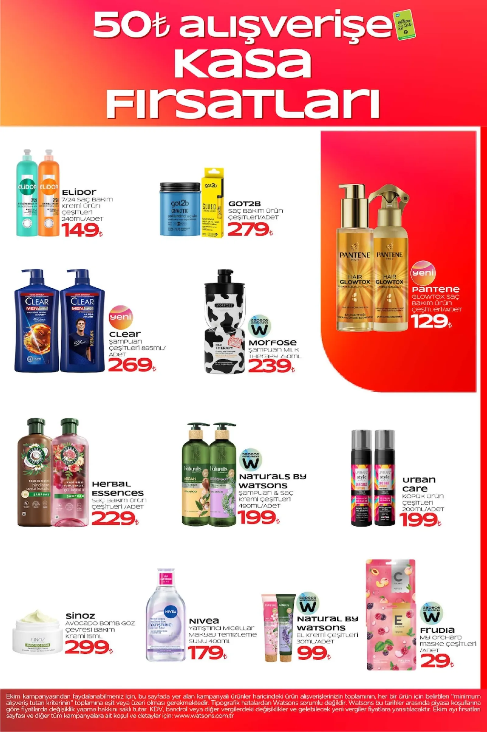 Watsons broşürü sayfa 9