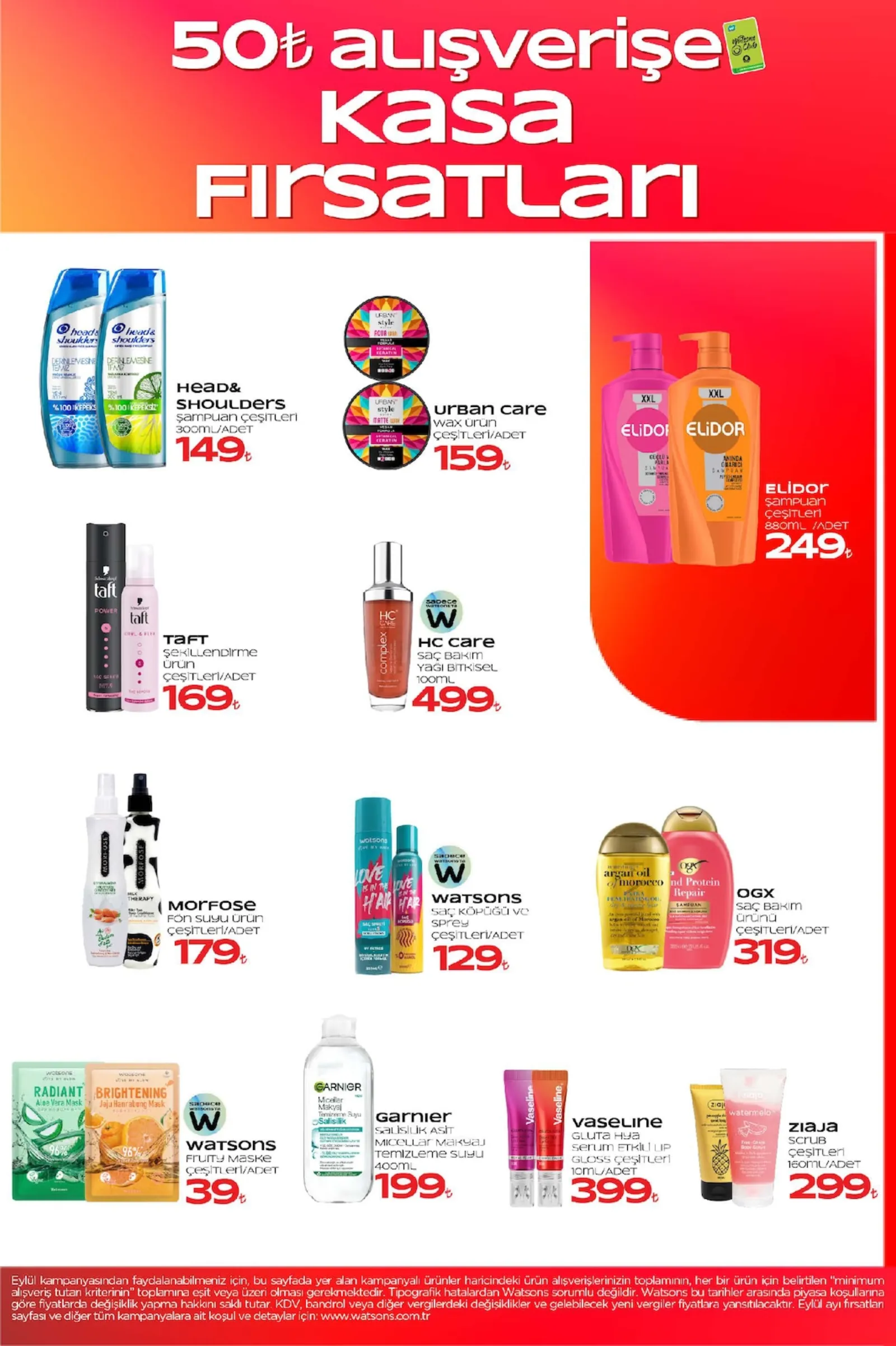 Watsons broşürü sayfa 7