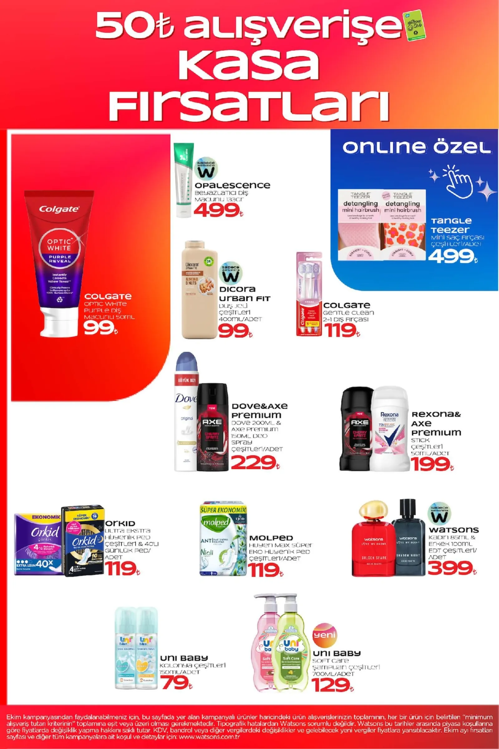 Watsons broşürü sayfa 8