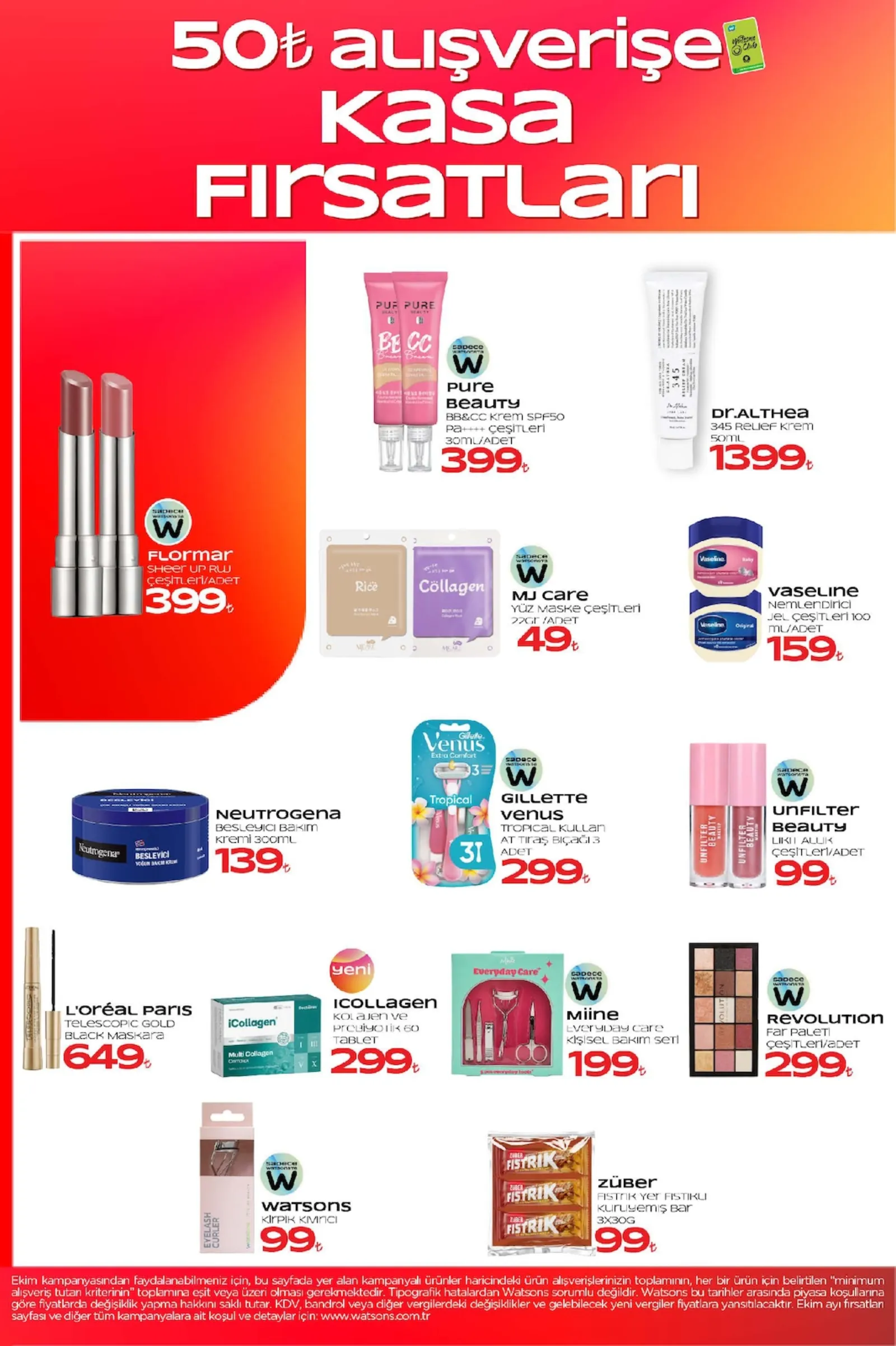Watsons broşürü sayfa 10