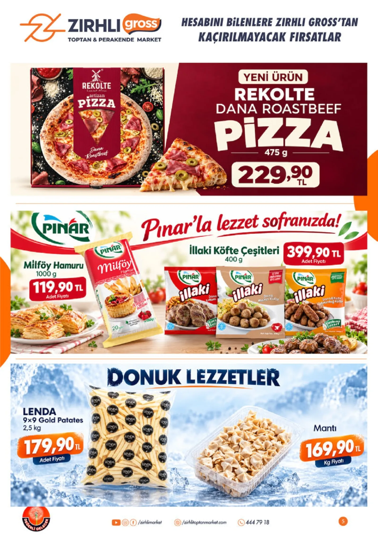 Zırhlı Toptan Market broşürü sayfa 5