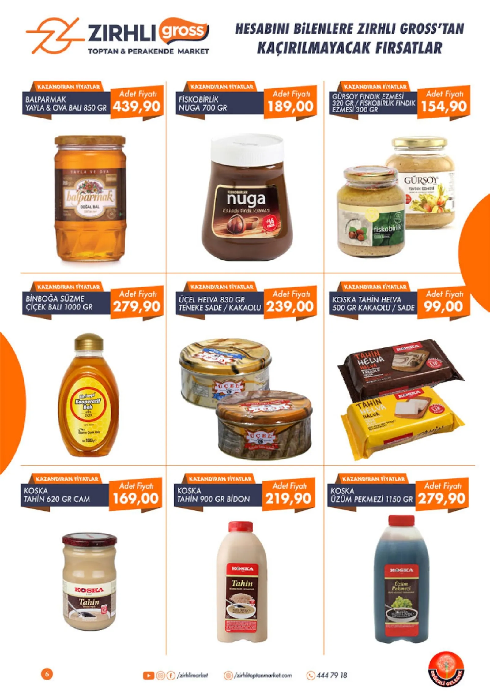 Zırhlı Toptan Market broşürü sayfa 6