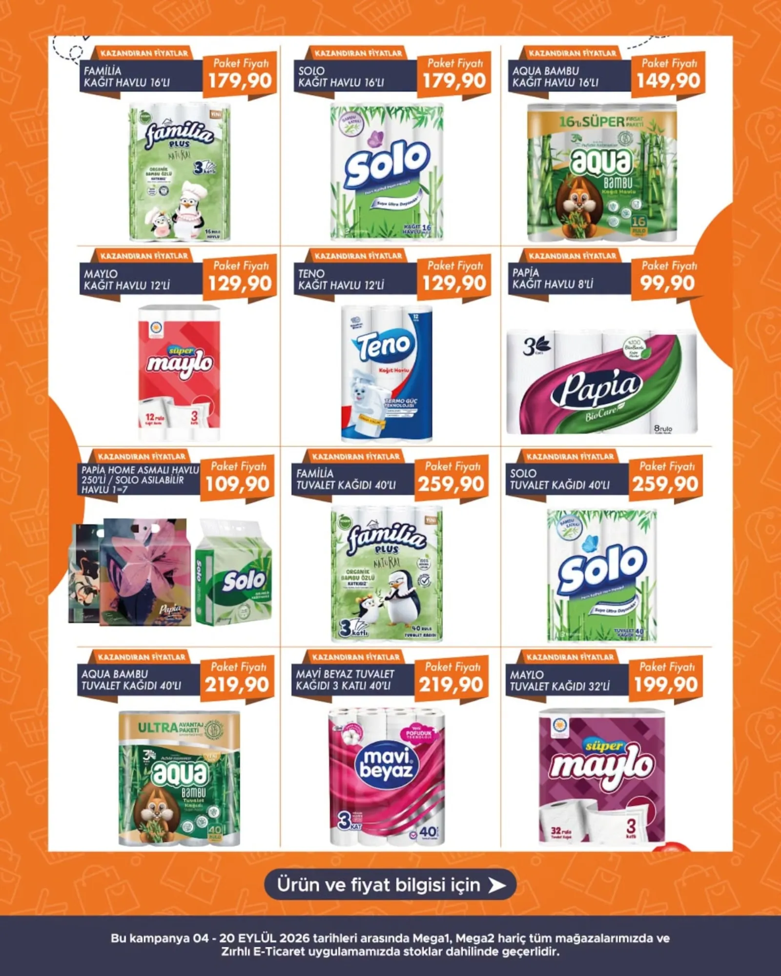 Zırhlı Toptan Market broşürü sayfa 32