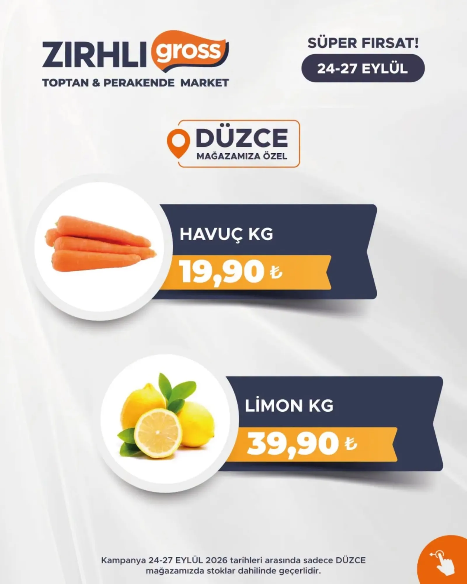 Zırhlı Toptan Market broşürü sayfa 4