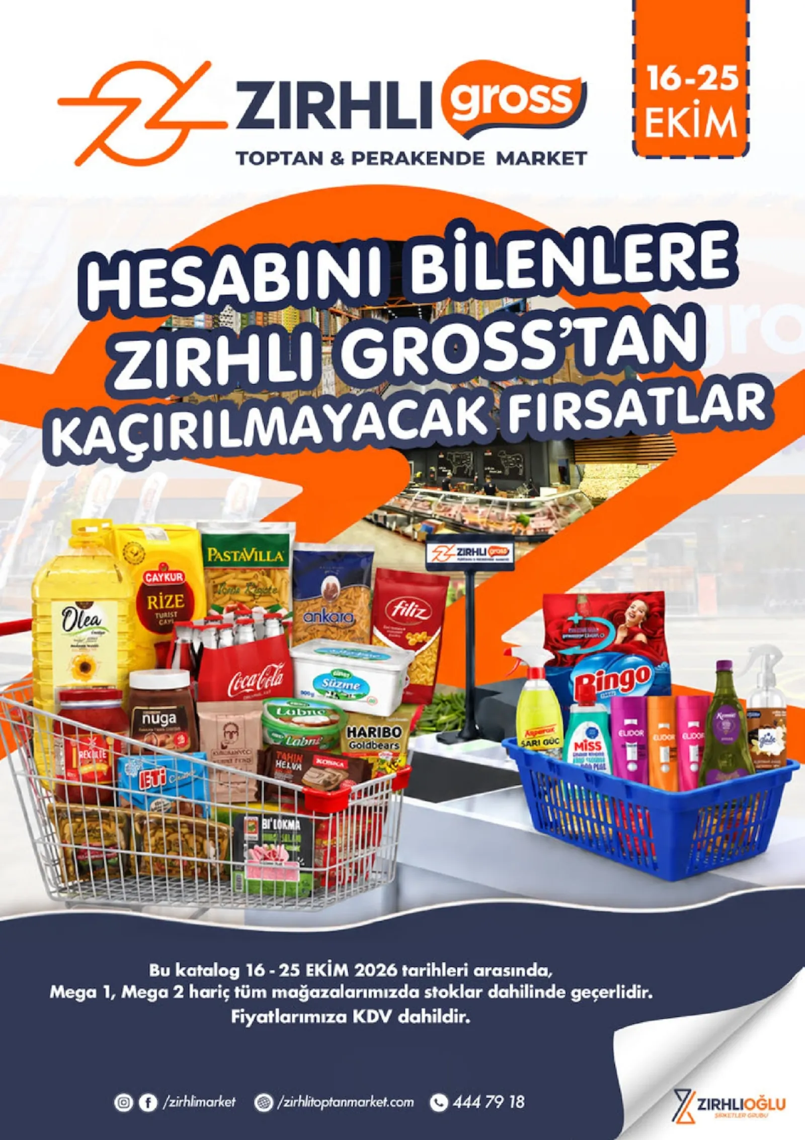 Zırhlı Toptan Market broşürü sayfa 1