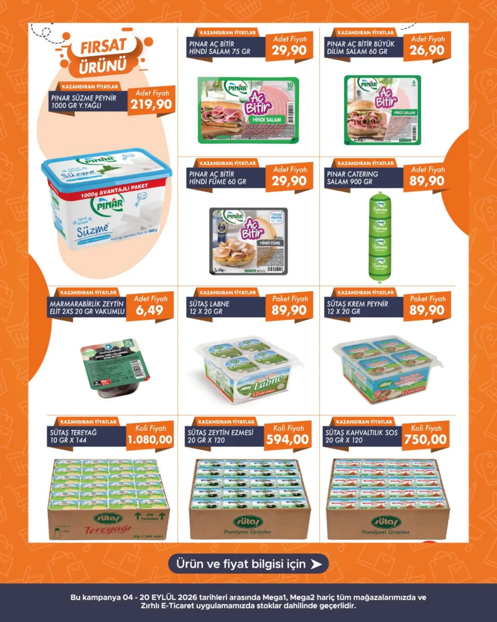 Zırhlı Toptan Market broşürü sayfa 7