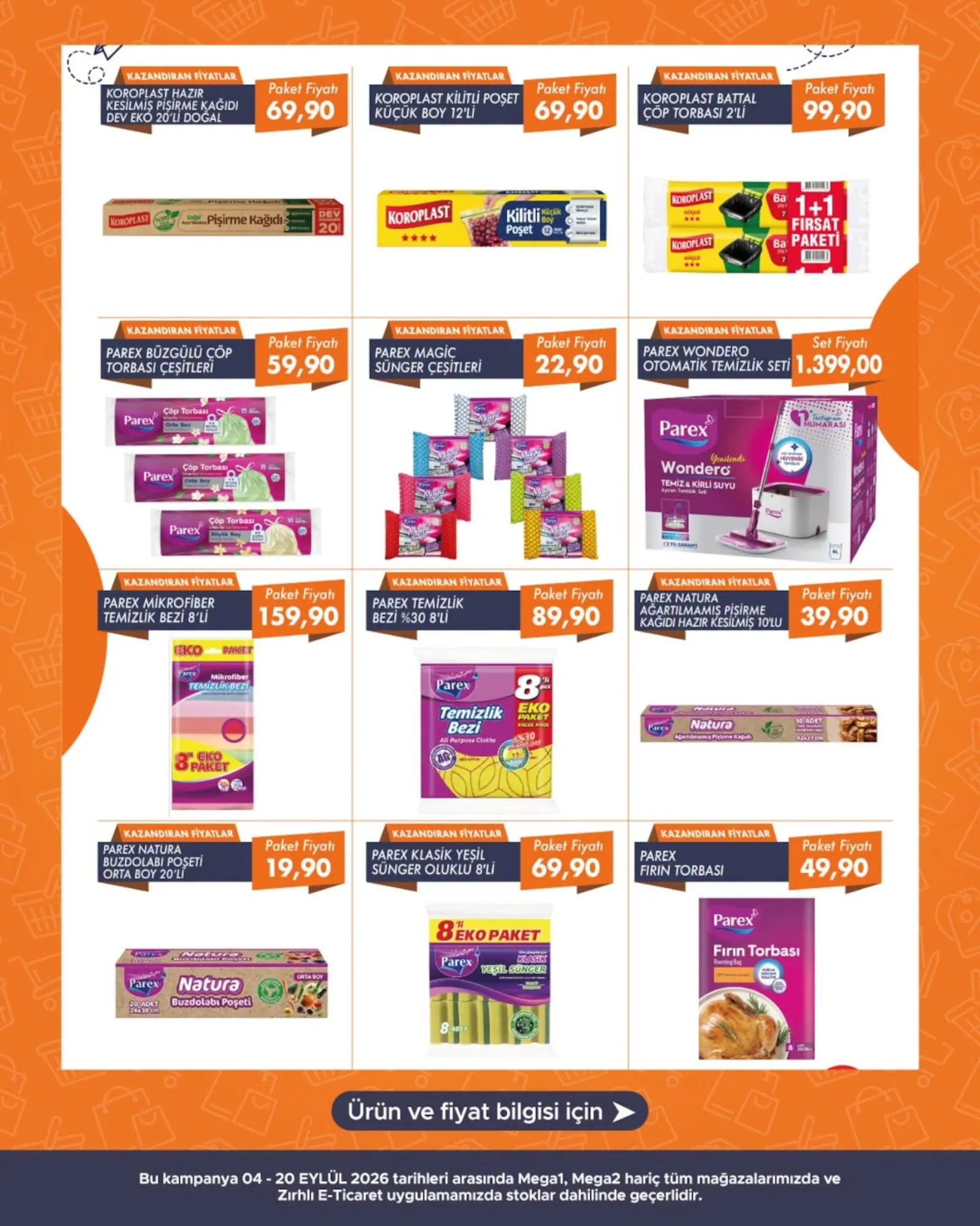 Zırhlı Toptan Market broşürü sayfa 34