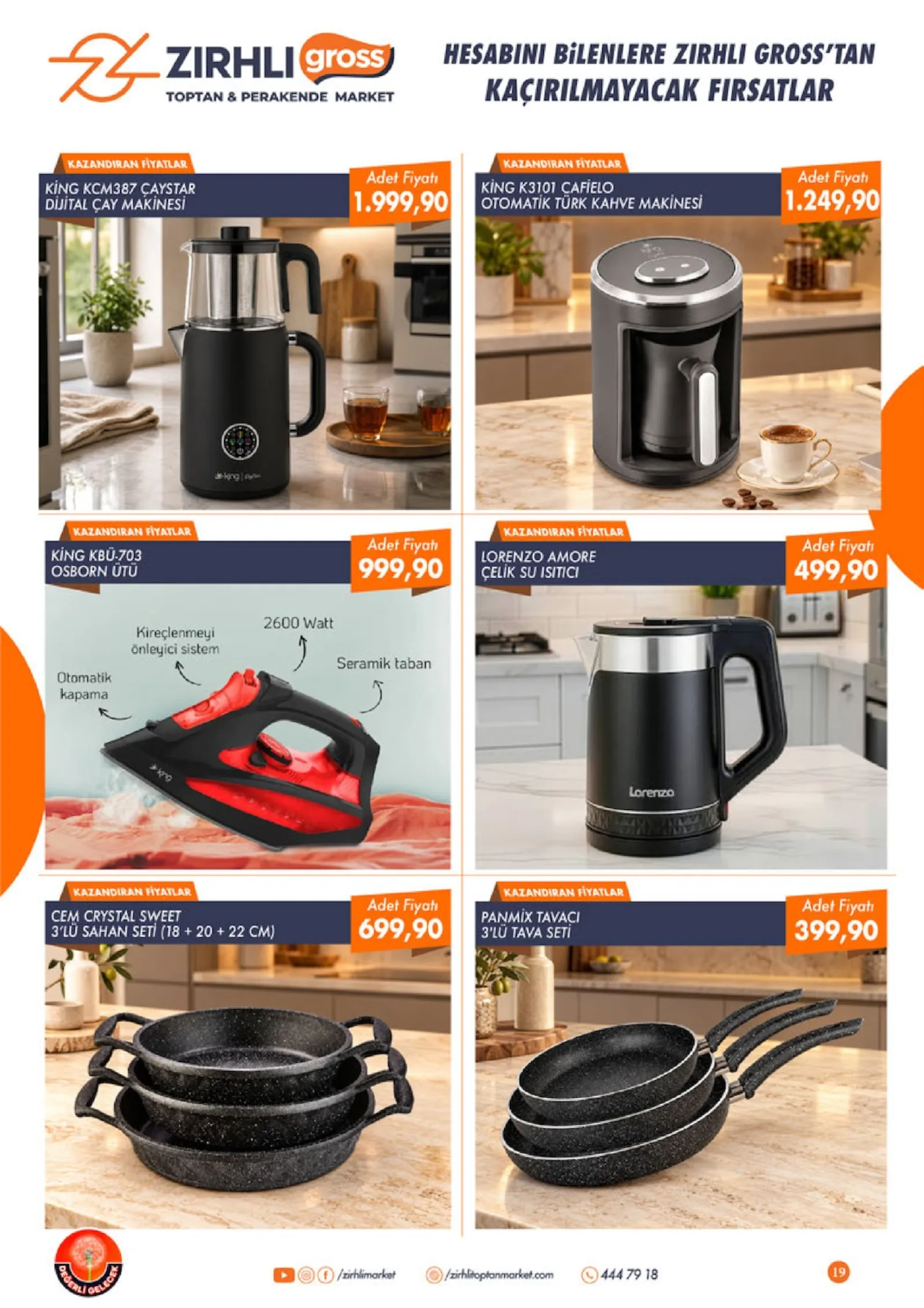 Zırhlı Toptan Market broşürü sayfa 19