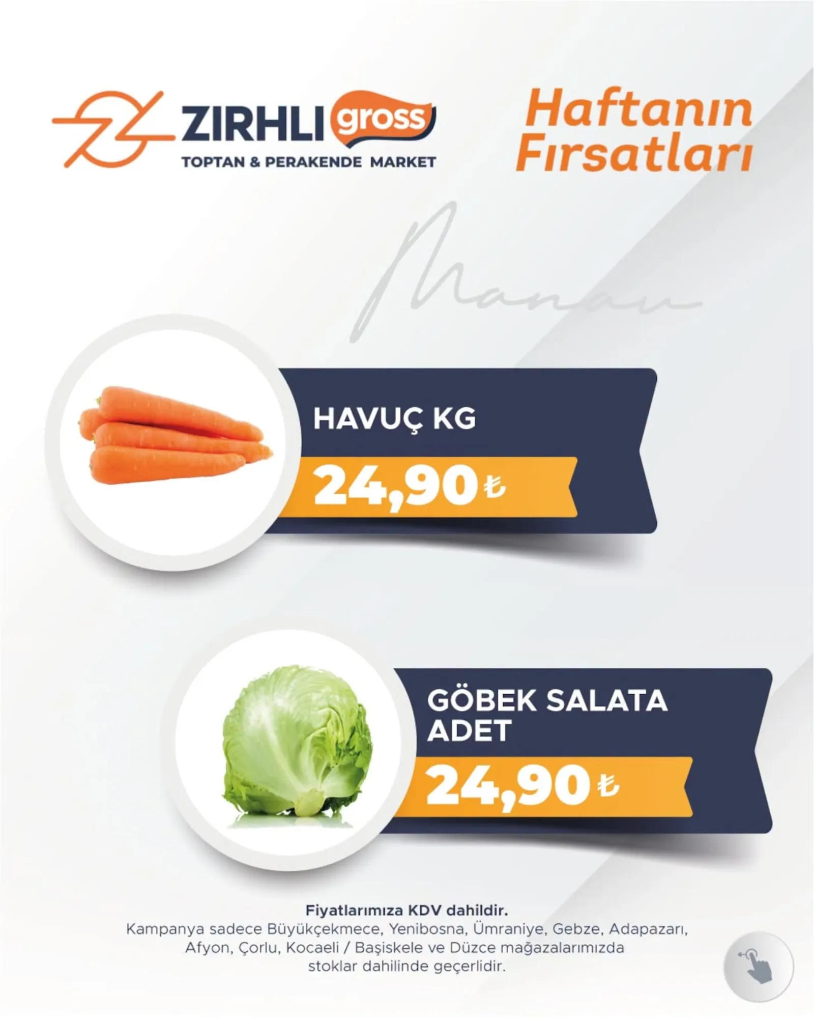 Zırhlı Toptan Market broşürü sayfa 3