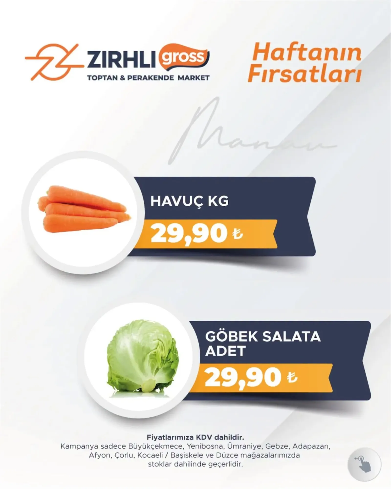 Zırhlı Toptan Market broşürü sayfa 3