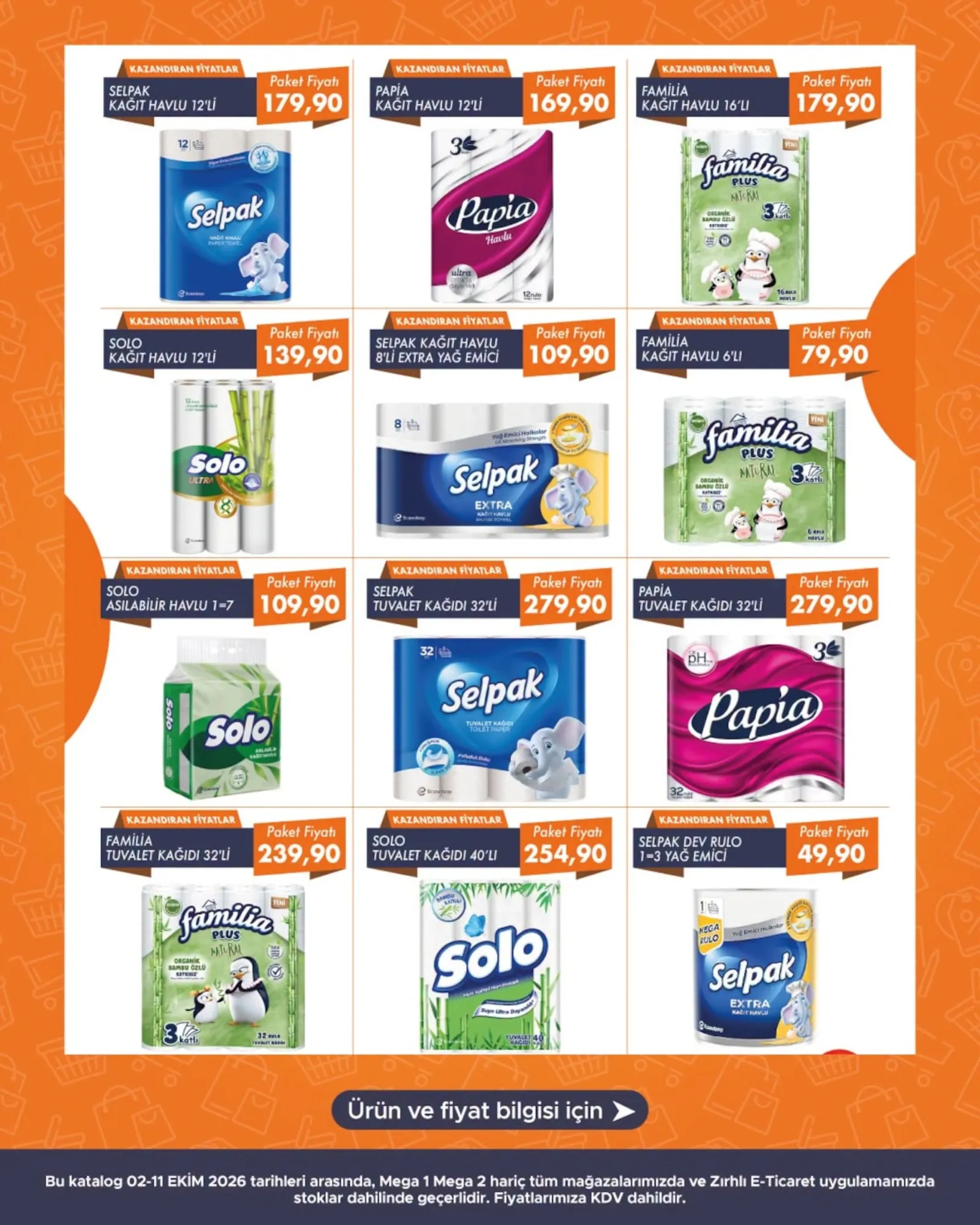 Zırhlı Toptan Market broşürü sayfa 26