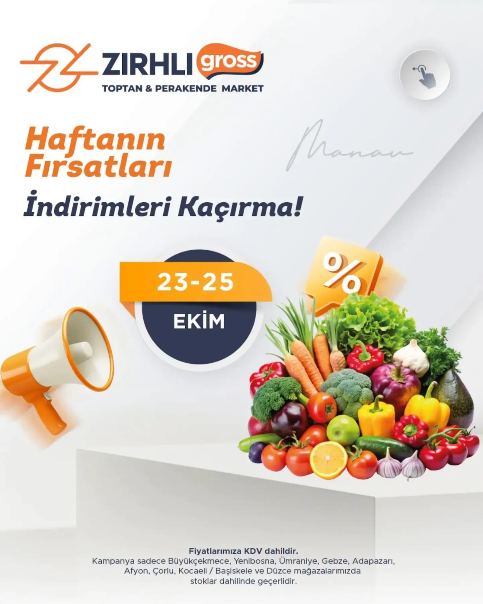 Zırhlı Toptan Market broşürü sayfa 1