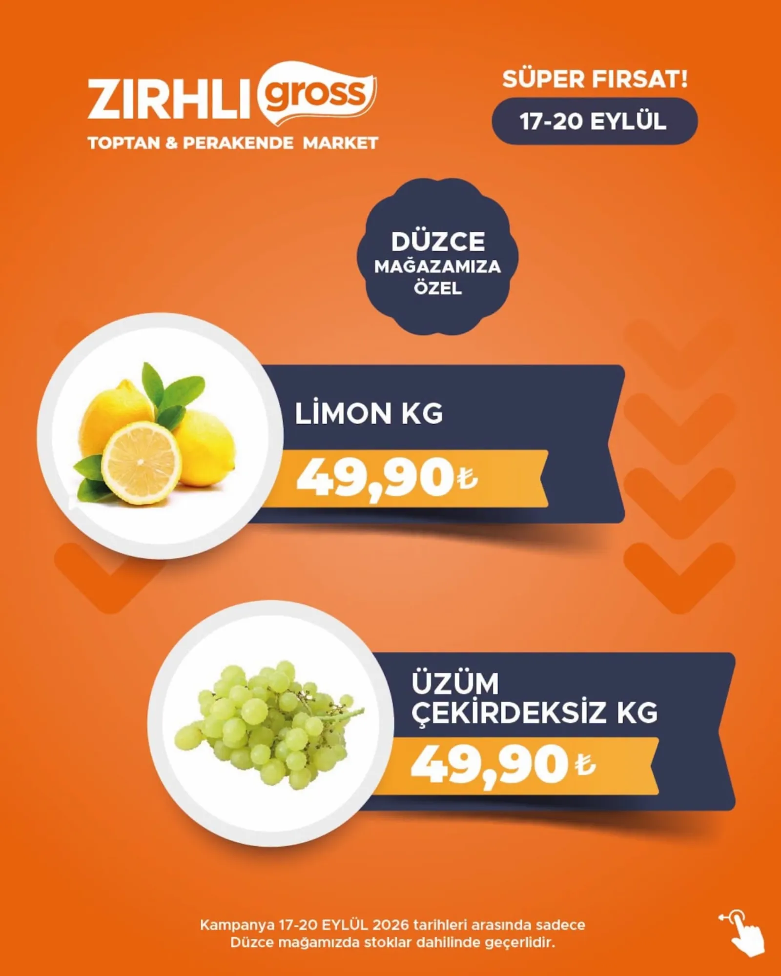 Zırhlı Toptan Market broşürü sayfa 3